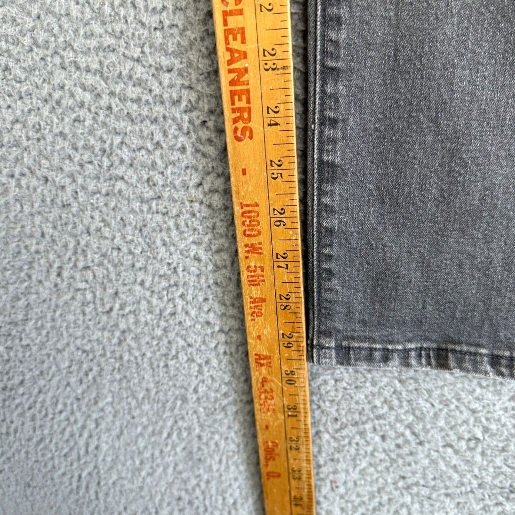 J.Crew VINTAGE? No — J.Crew Flex Jeans Mens 32X30 Gray Slim Fit Stretch 5 Pocket Whiskered Casual EUC Size US 32 / EU 48 - 7 Thumbnail