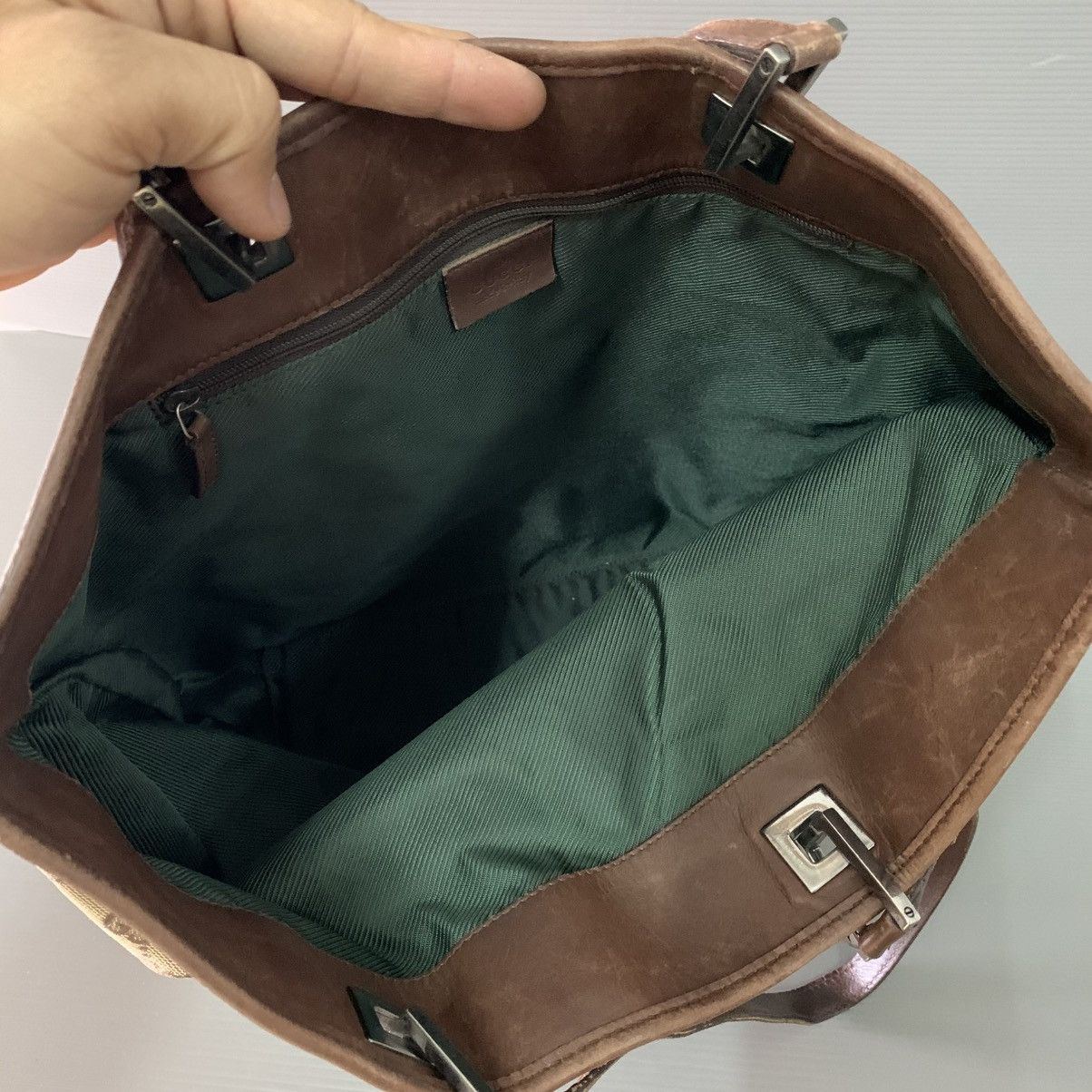 Gucci Gucci Monogram Tote Bag Size ONE SIZE - 12 Thumbnail