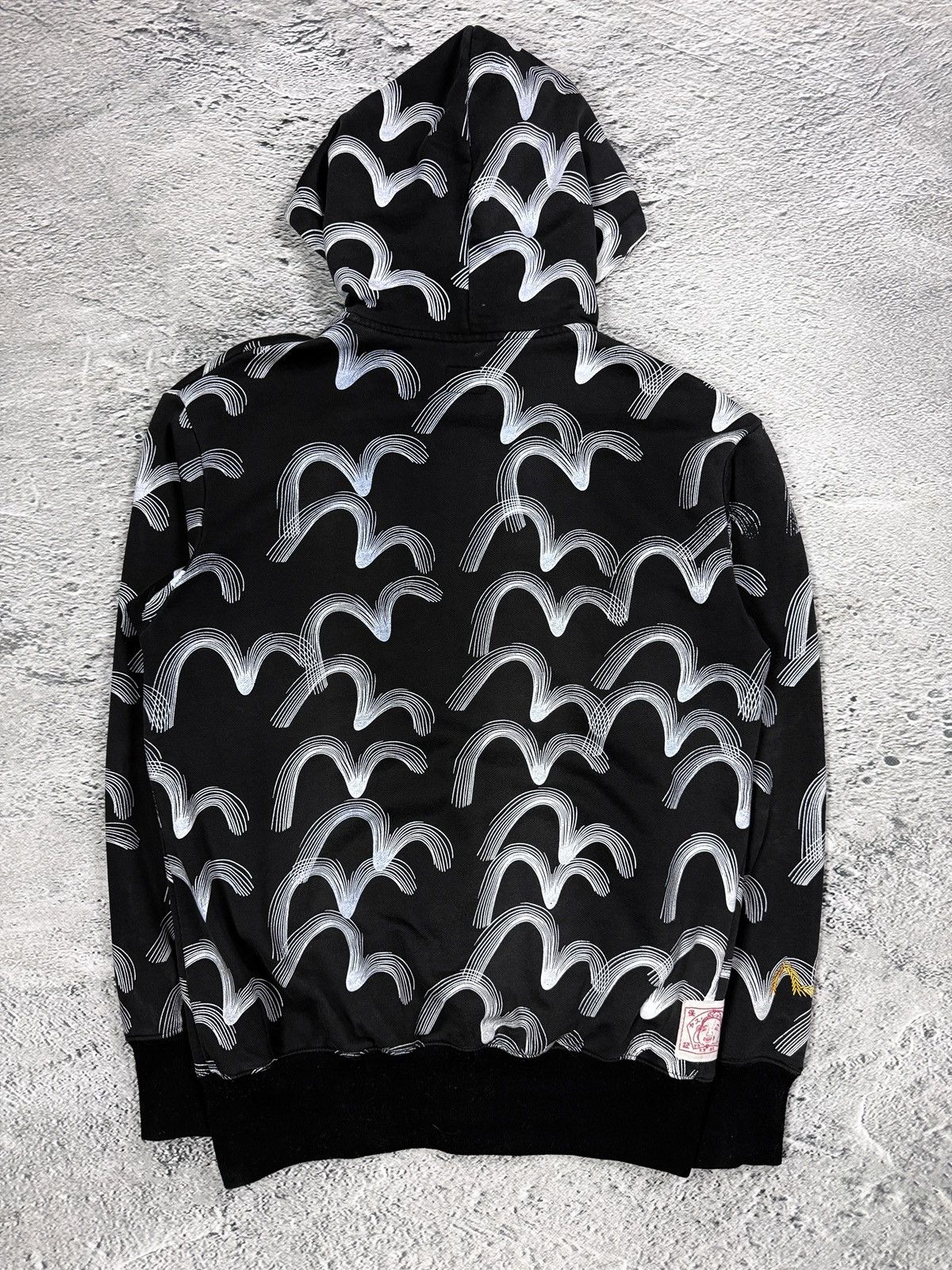 Evisu Evisu zip hoodie black vintage big logo monogra seagulls Y2K Size US XL / EU 56 / 4 - 6 Thumbnail