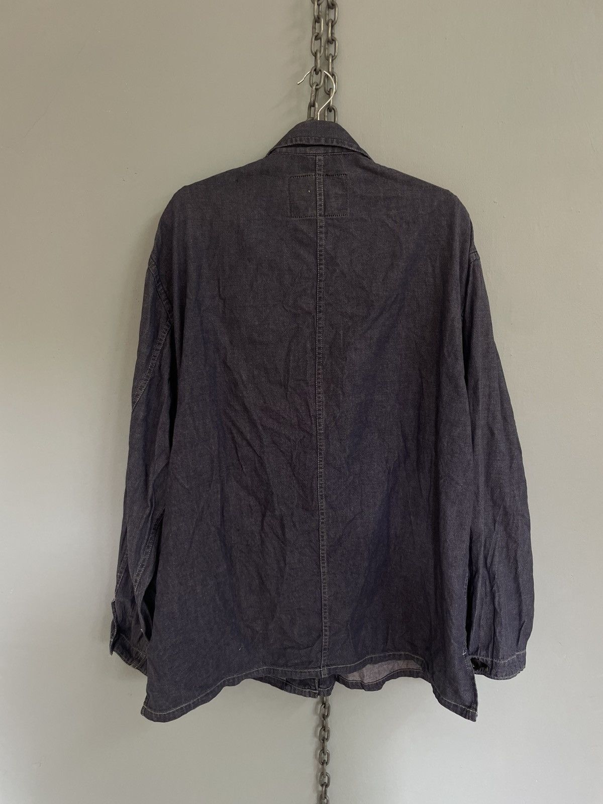 Japanese Brand Vintage Bartack button up jacket Size US XL / EU 56 / 4 - 2 Thumbnail
