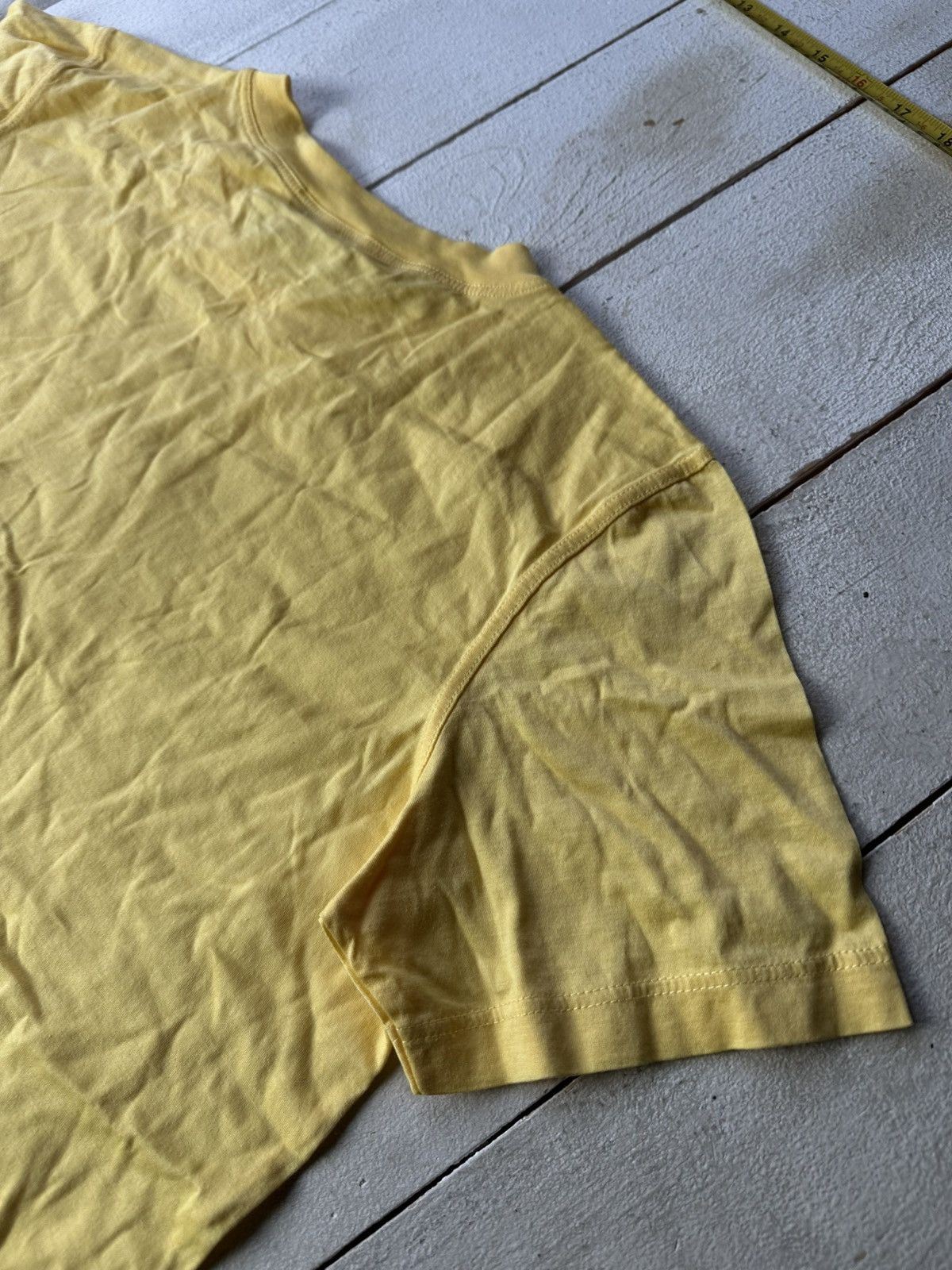Vintage 🚨 YACHT CLUB LIGHT YELLOW VNTG MONACO RARE BIG LOGO Size US M / EU 48-50 / 2 - 11 Thumbnail