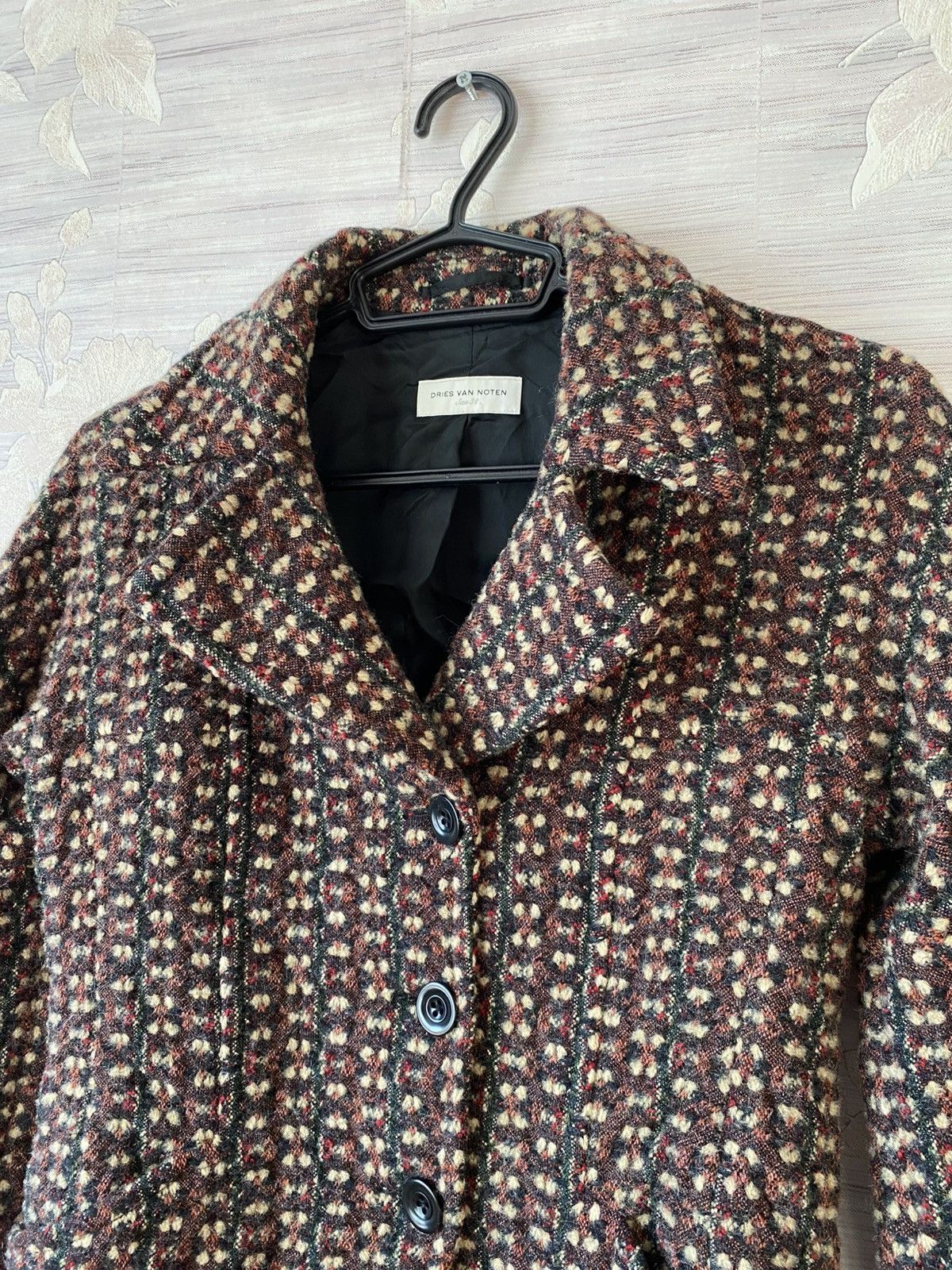Dries Van Noten DRIES VAN NOTEN Wool Blazer Jacket Size XS / US 0-2 / IT 36-38 - 2 Thumbnail