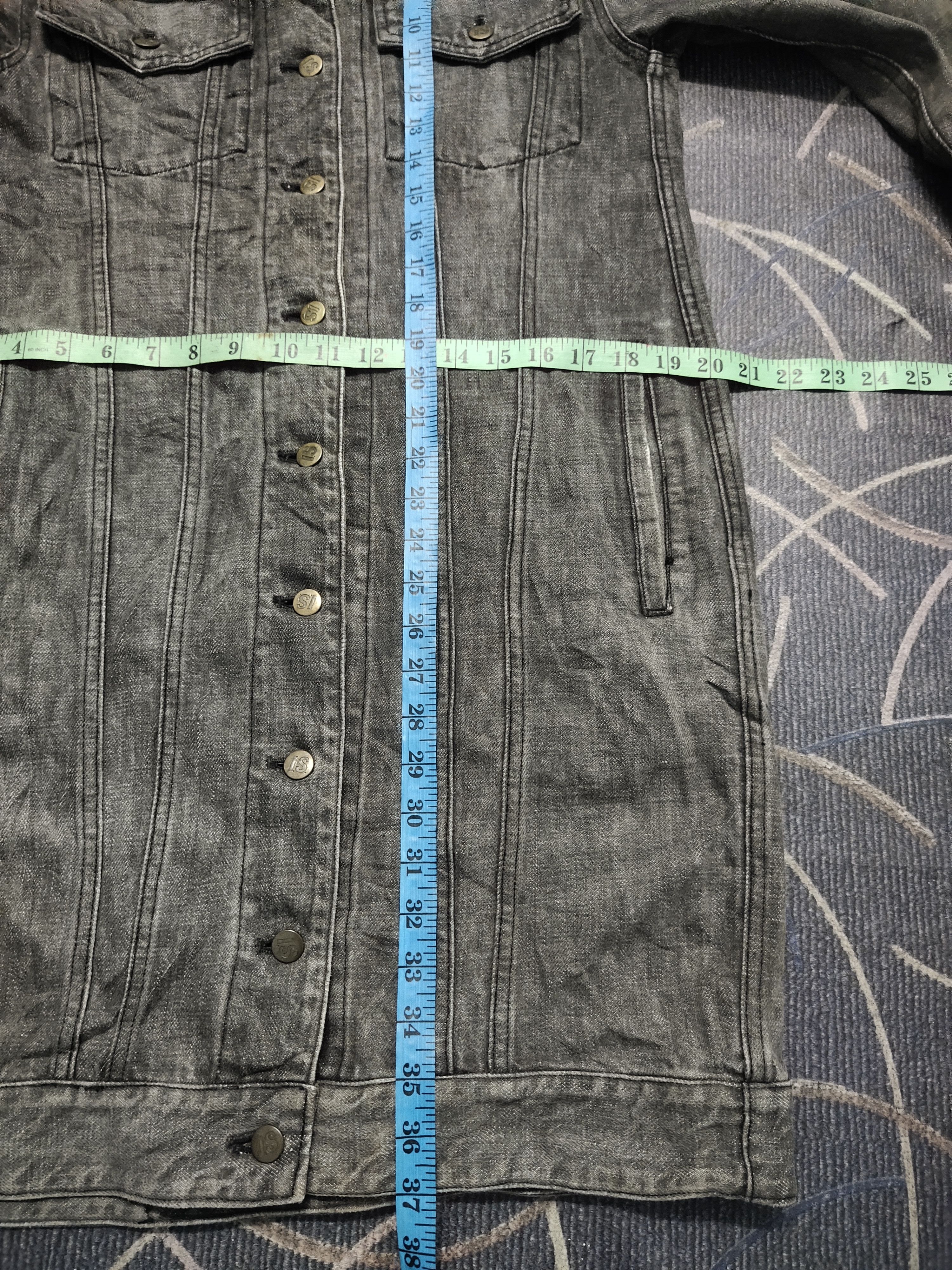 Issey Miyake 80’s Issey Miyake I.S Issey Sport Denim Long Jacket Size M / US 6-8 / IT 42-44 - 11 Thumbnail