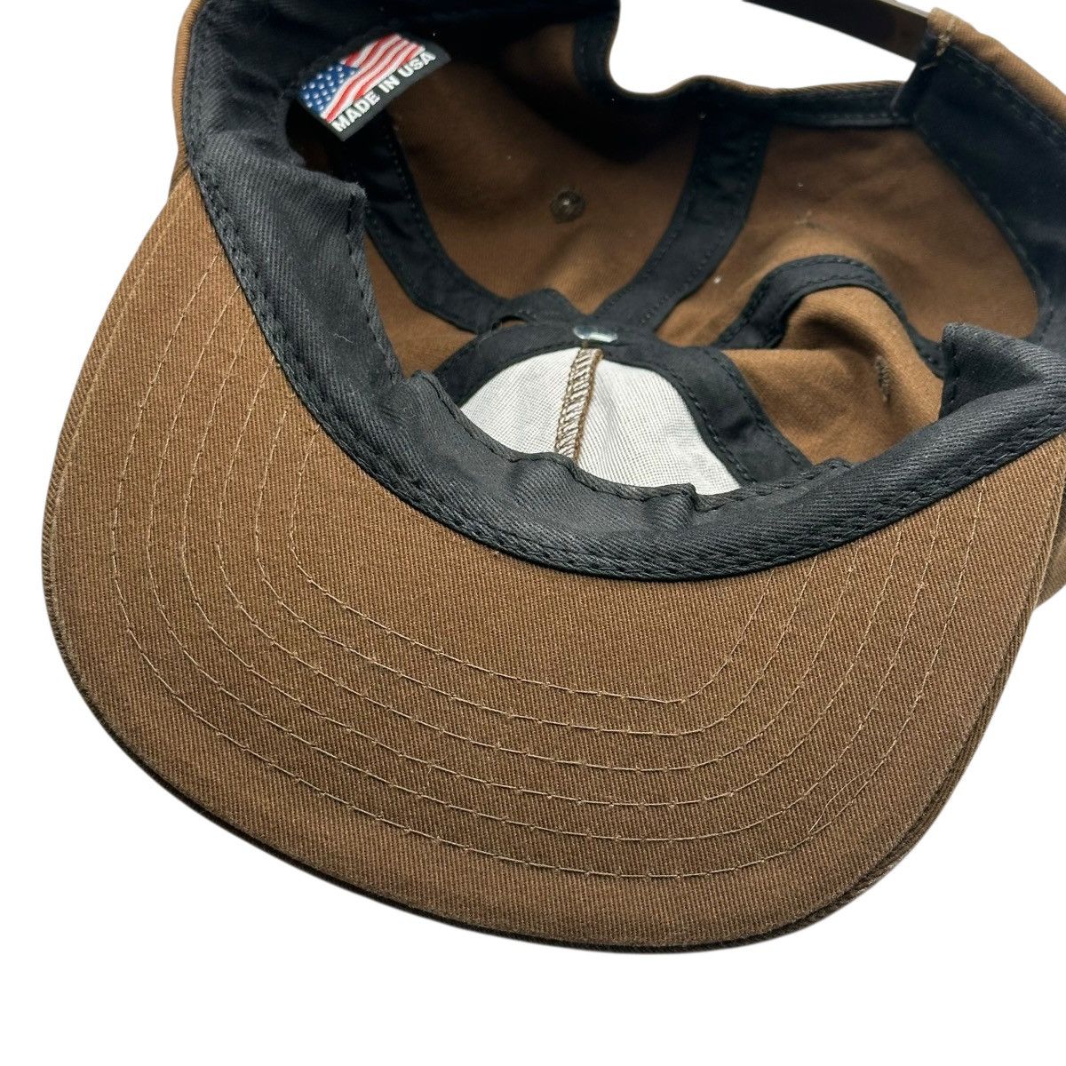 Travis Scott Cactus Jack Travis Scott Brown Embroidered Logo Hat Cap Mens Size ONE SIZE - 3 Thumbnail