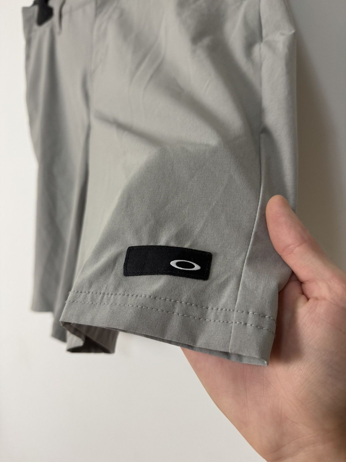 Oakley Oakley Beige Black Tech Shorts with logo Outdoor Streetwear Size US 31 - 4 Thumbnail