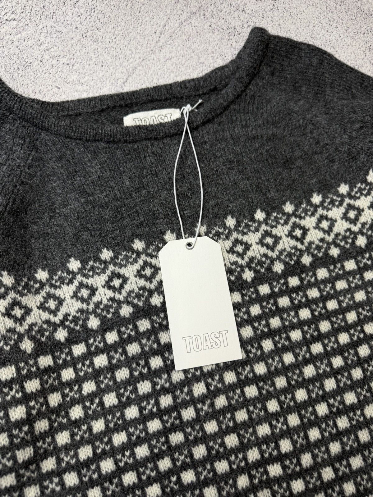 Designer Toast New Wool Dress Sweater Knitwear Women's Size 16 Size XXL / US 16-18 / IT 52-54 - 9 Thumbnail