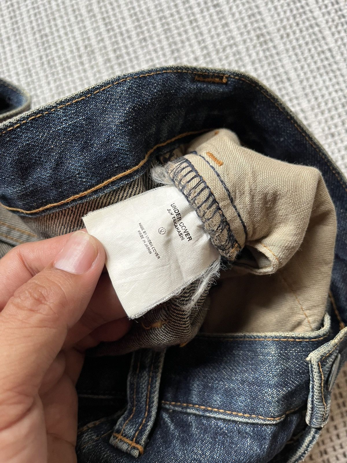 Undercover Undercover AW02 Witch Cargo Denim Bush pants Size US 31 - 6 Thumbnail