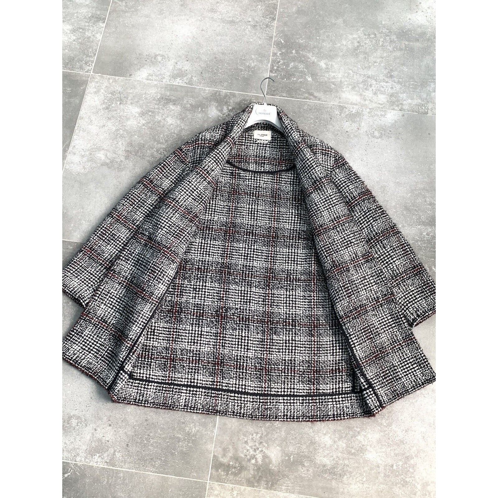 Designer × Isabel Marant Etoile ISABEL MARANT ETOILE Wool Tweed Trench Coat EU 38 UK 10 S-M Size M / US 6-8 / IT 42-44 - 20 Thumbnail