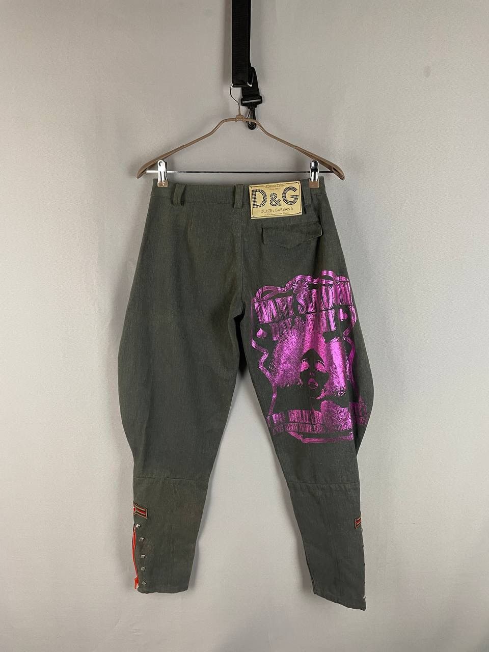 Dolce & Gabbana Dolce&Gabbana Pants Grey Size 26" / US 2 / IT 38 - 2 Thumbnail