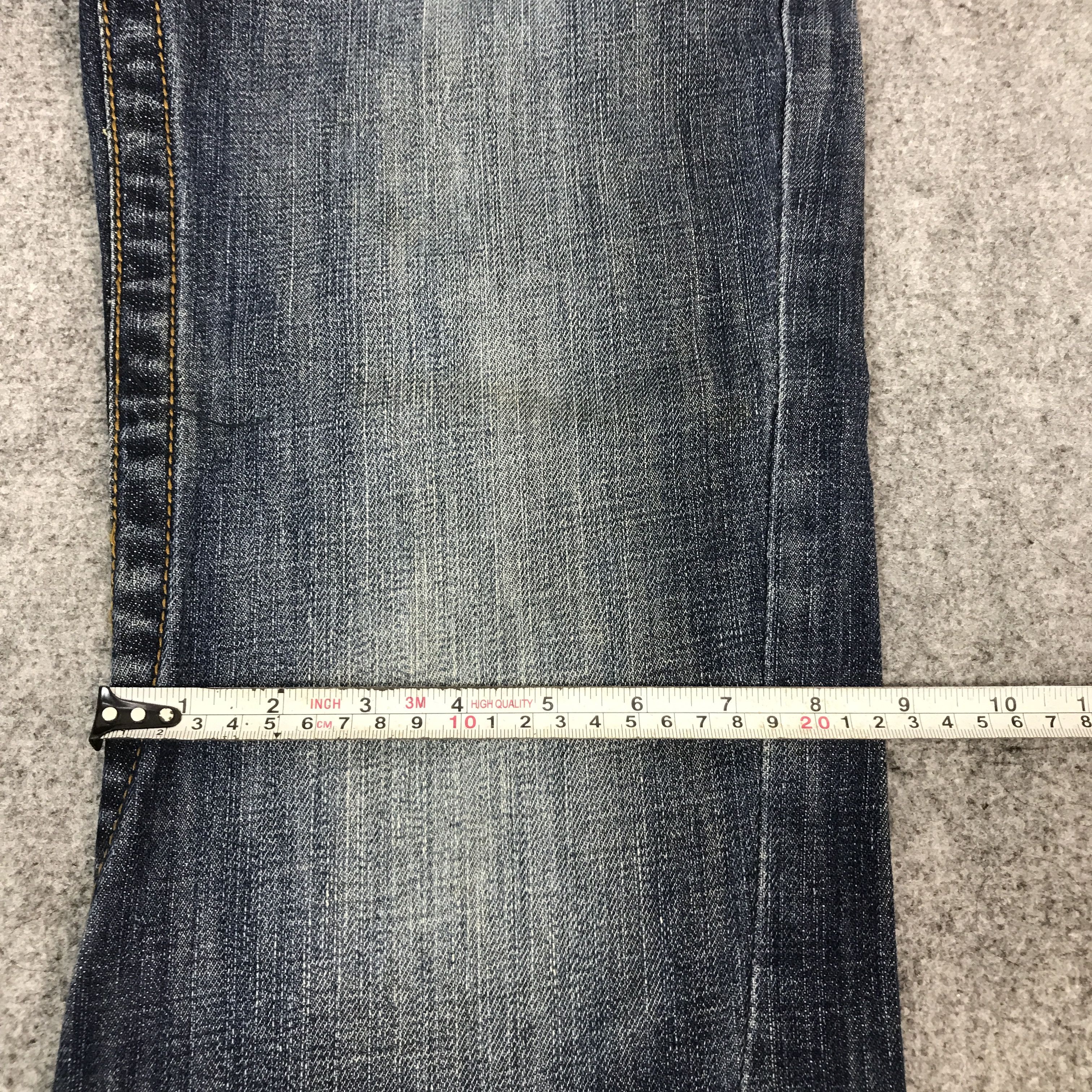JUN MEN FLARE JUN MEN JAAPAN BOOTCUT DENIM JEANS PANTS Size US 30 / EU 46 - 12 Thumbnail