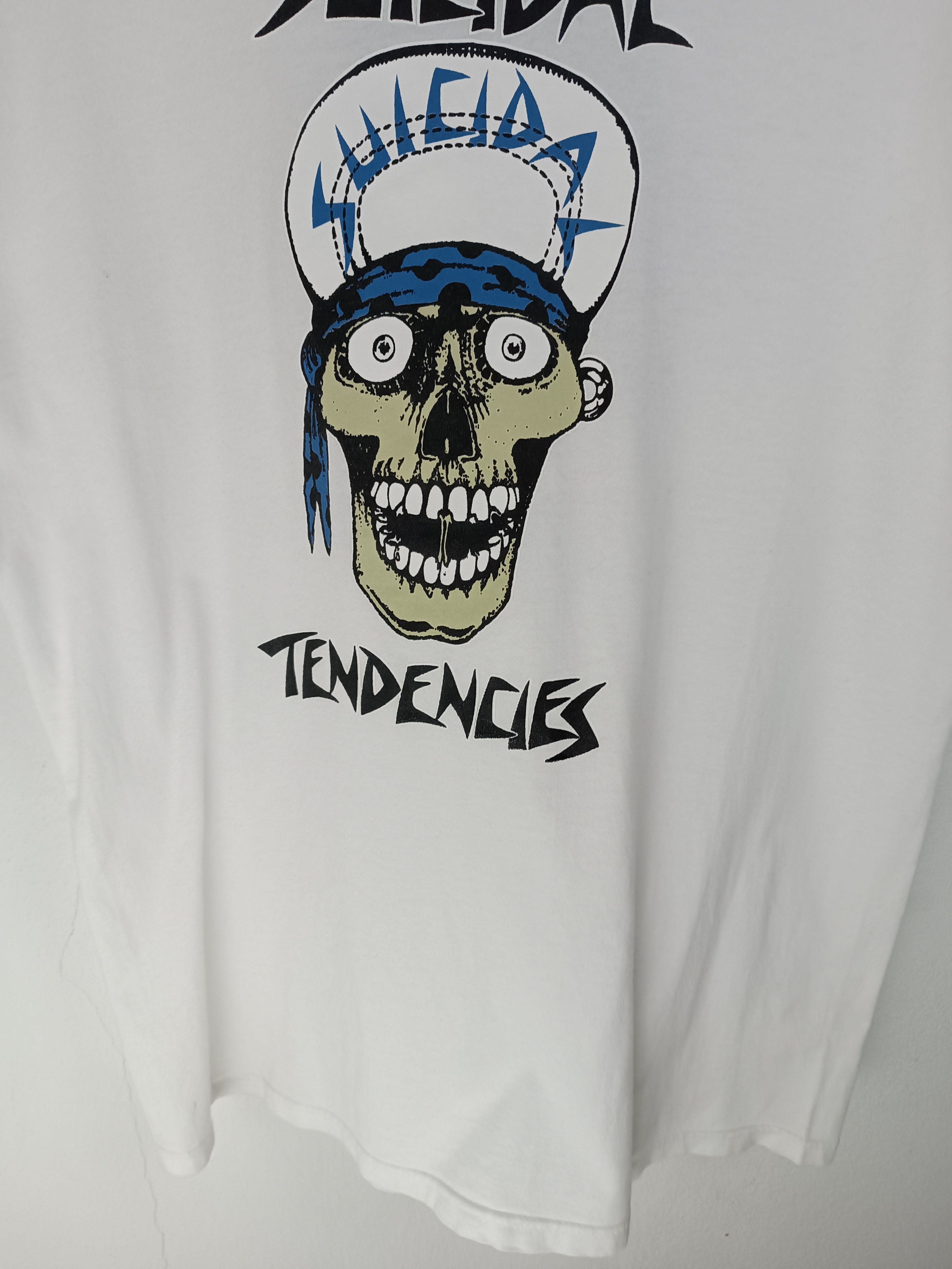 Band Tees VINTAGE 2000s SUICIDAL TENDENCIES THRASH SKULL LOGO TEE Size US M / EU 48-50 / 2 - 6 Thumbnail
