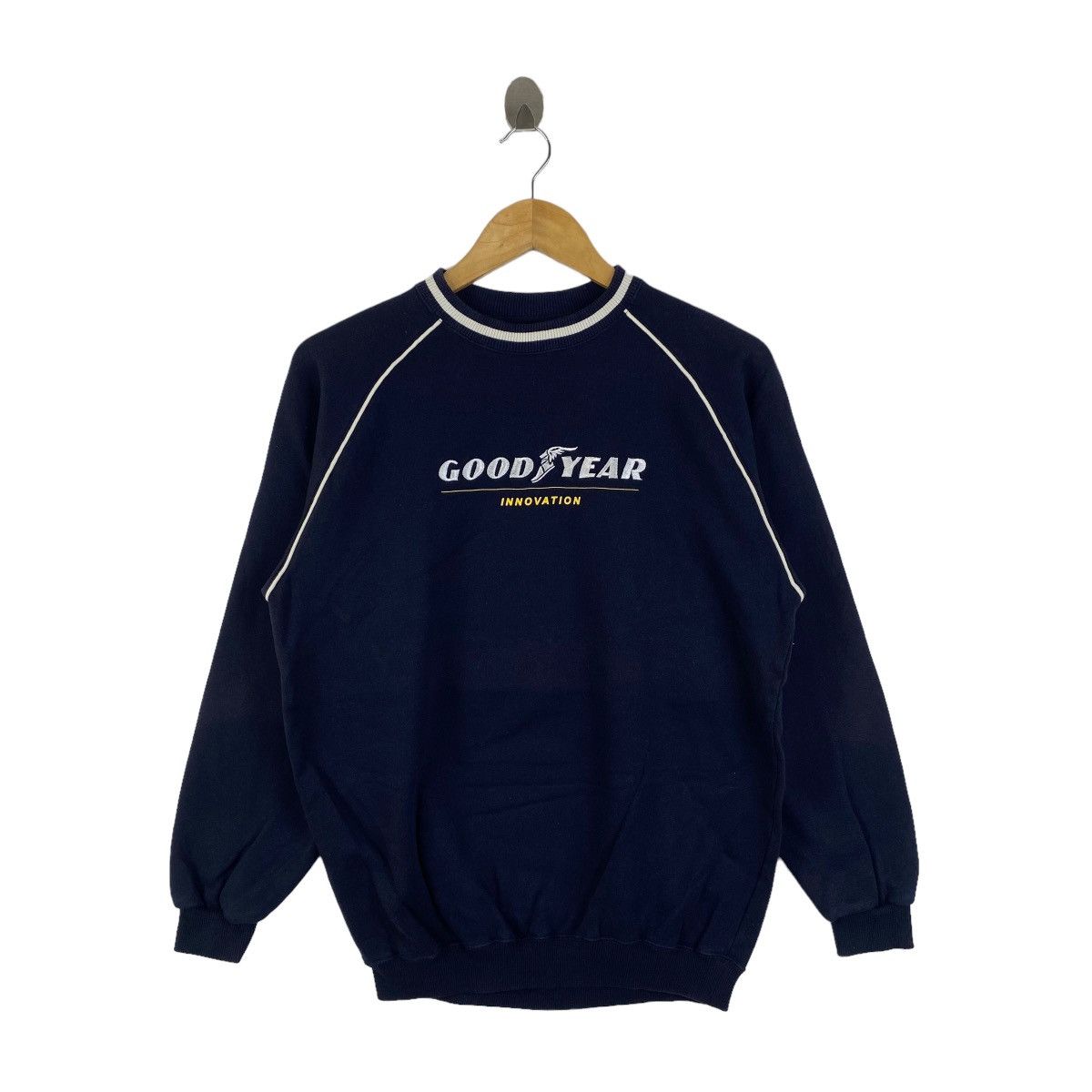 Sports Specialties × Vintage Vintage GOOD YEAR Innovation Racing Big Logo Sweatshirt Size US S / EU 44-46 / 1 - 1 Thumbnail