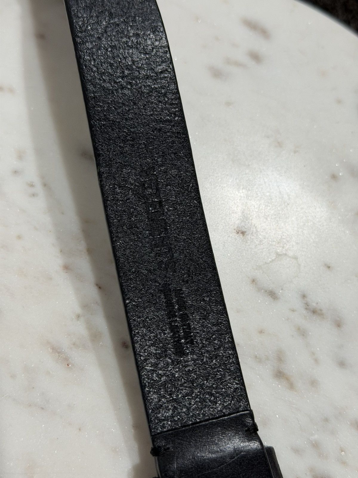Vetements Vetements Gothic Logo Lettered Black/Silver Belt Size 32 - 11 Thumbnail