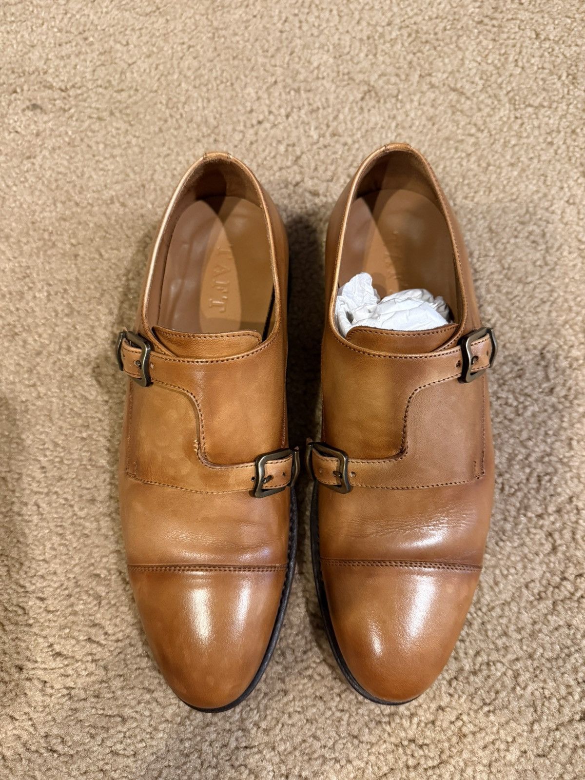 TAFT Taft Double Strap Dress Shoes Size US 6 / EU 39 - 2 Thumbnail