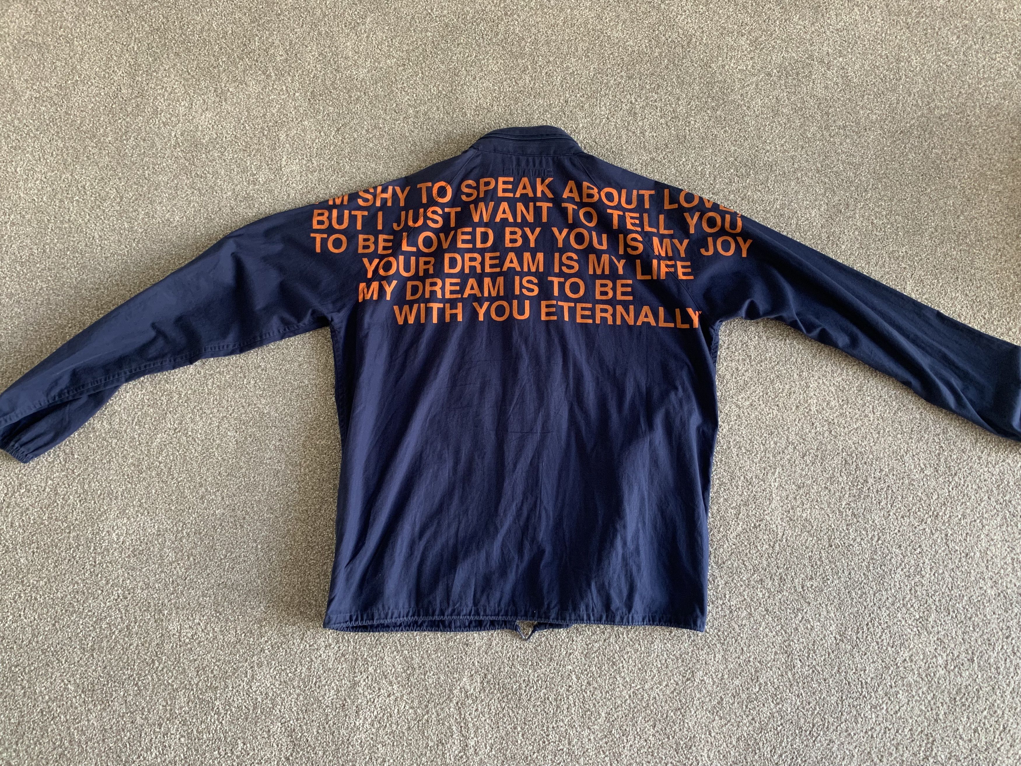 Junya Watanabe AW01 Poem Jacket