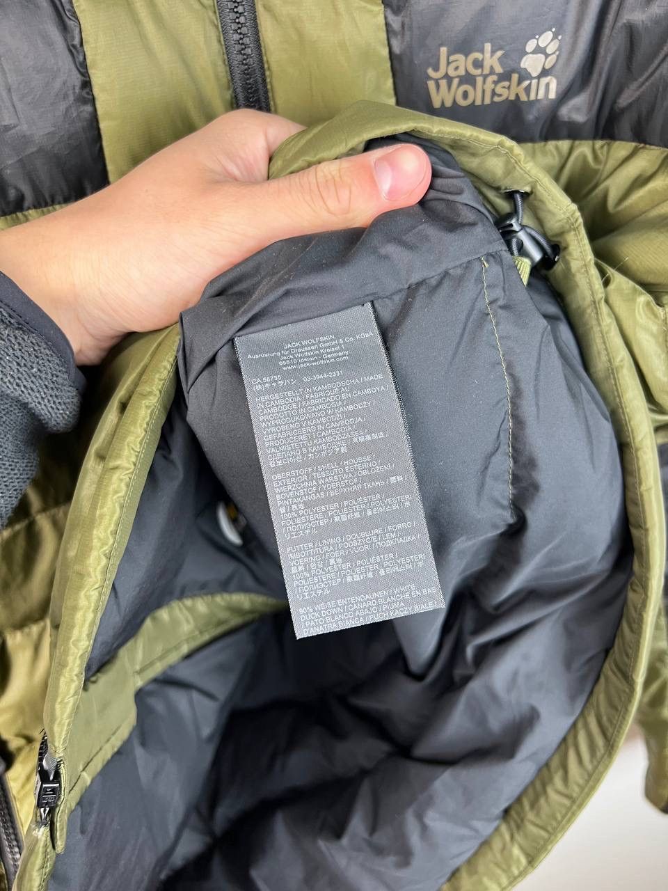Jack Wolfskin × Vintage Jack Wolfskin outdoor down jacket size XL Size US XL / EU 56 / 4 - 8 Thumbnail