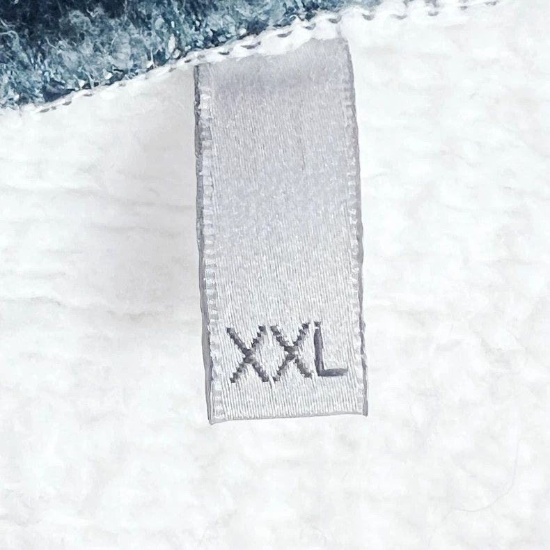 Dior DiorEmbroidered white and blue stitching plush jacket 2503- Size US XXL / EU 58 / 5 - 4 Thumbnail