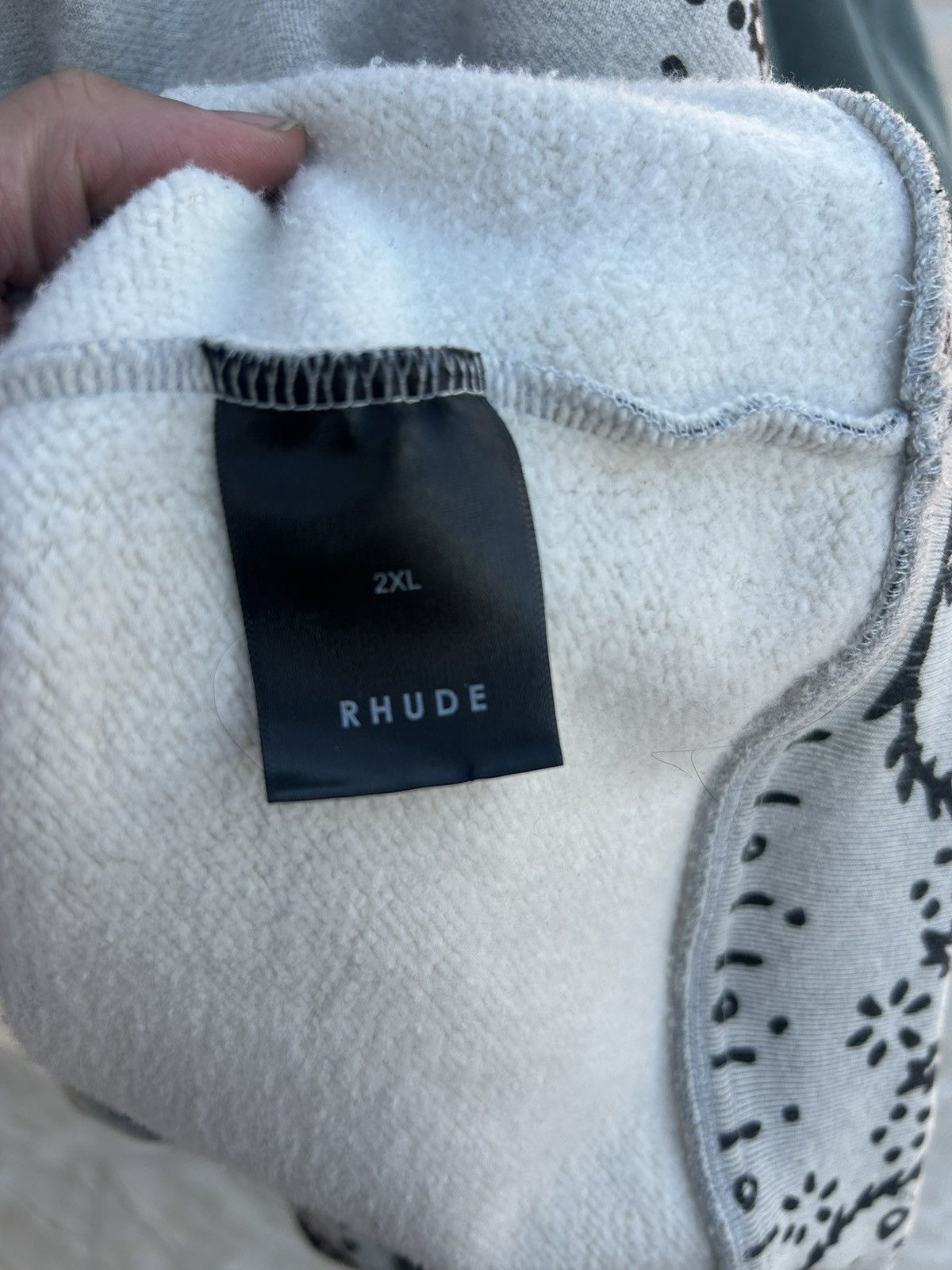 Rhude Rhude bandana hoodie Size US XXL / EU 58 / 5 - 5 Thumbnail