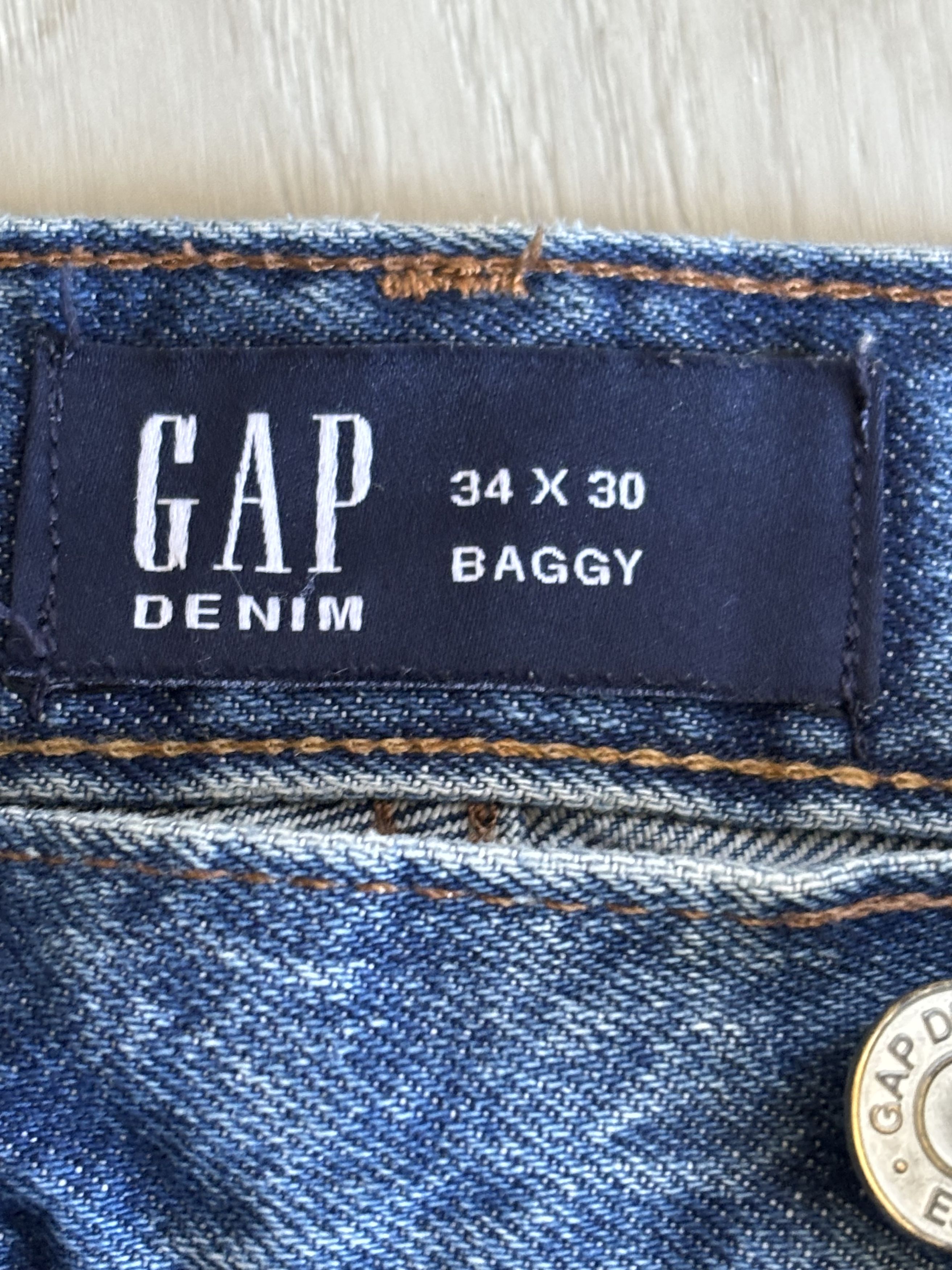 Gap Gap Ultra Baggy Jeans Size US 34 / EU 50 - 2 Thumbnail