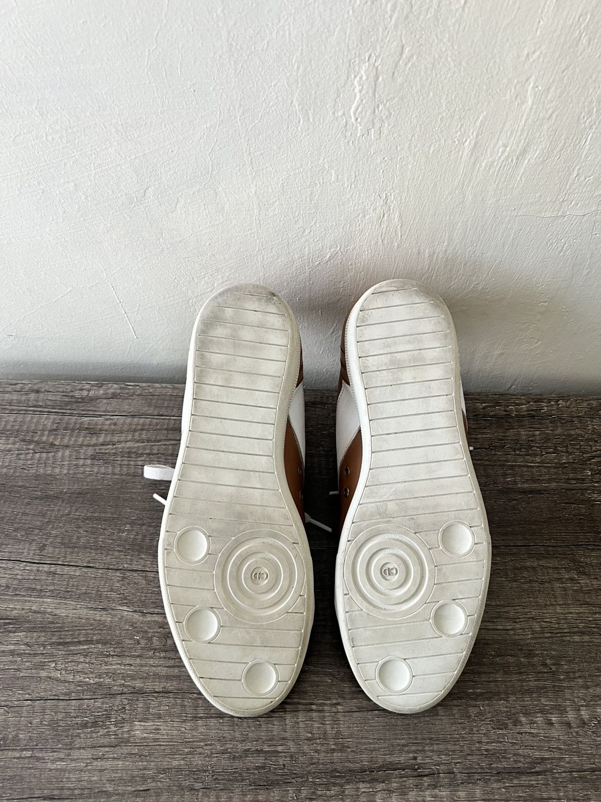 Dior DIOR B01 INSPIRED LOW-TOPS IN TAN/WHITE 🤎 Size US 8 / EU 41 - 9 Thumbnail