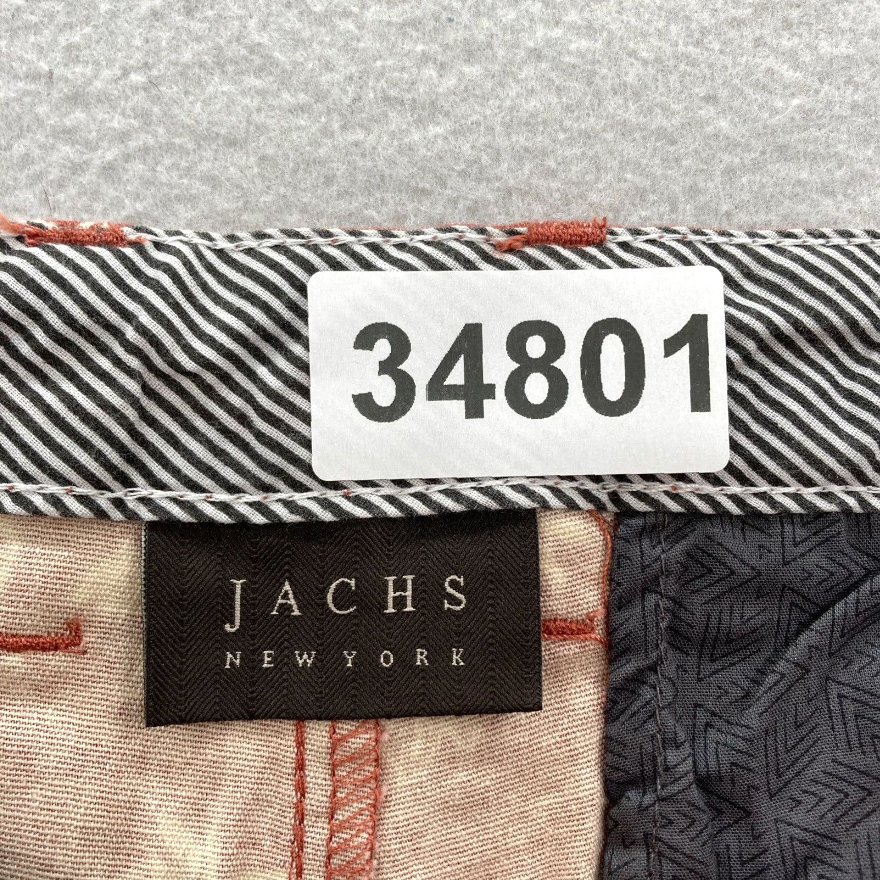 Vintage JACHS New York Bleecker Short Mens 32 Red Hawaiian Pineapple Vacation Travel NWT Size US 32 / EU 48 - 4 Thumbnail