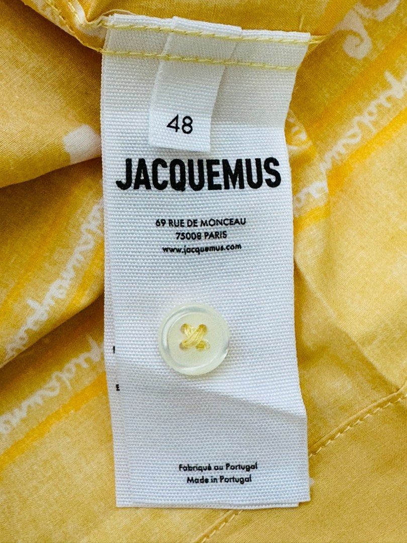 Jacquemus JACQUEMUS 2023 SHORT SLEEVE SHIRT Size US M / EU 48-50 / 2 - 10 Thumbnail