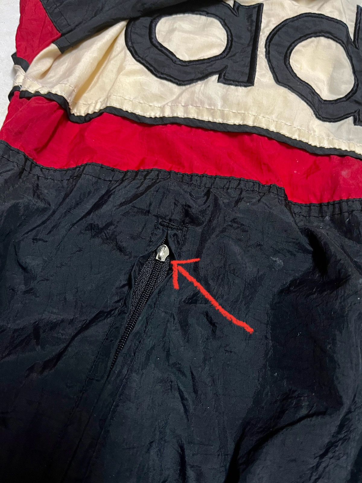 Adidas × Vintage 🔥Vtg Adidas 90s Big Logo Light Jacket Size US XL / EU 56 / 4 - 11 Thumbnail