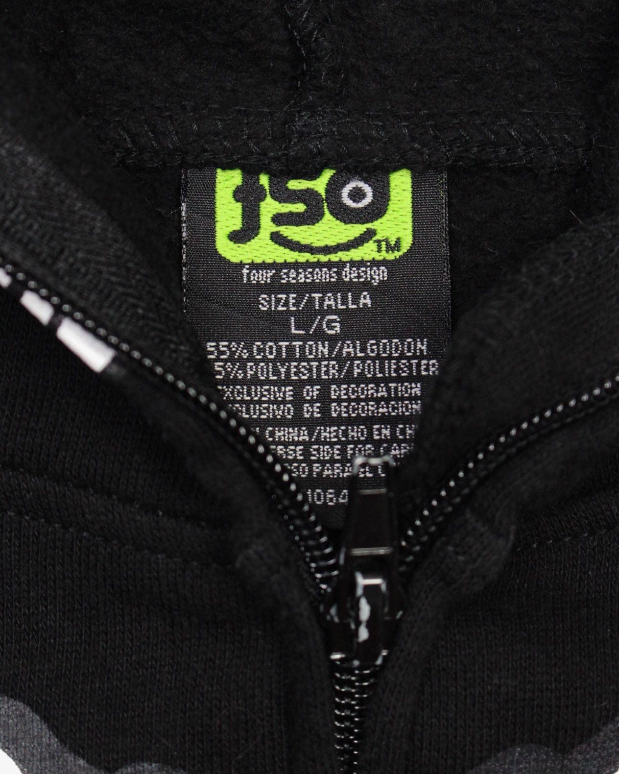 Hysteric Glamour 2000S FSD FOUR SEASONS DESIGN DEATH VISION FULL-ZIP HOODIE Size US L / EU 52-54 / 3 - 6 Thumbnail