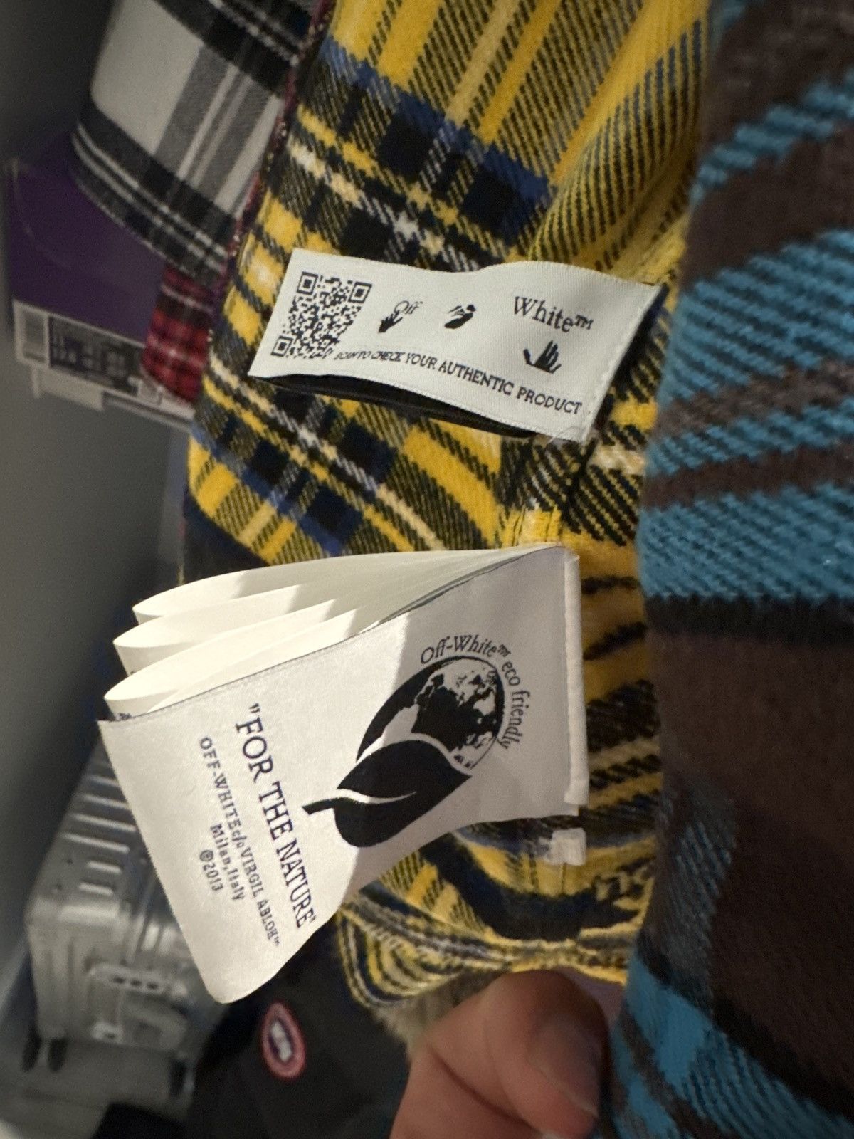 Off-White Off White Flanel Size US L / EU 52-54 / 3 - 8 Thumbnail