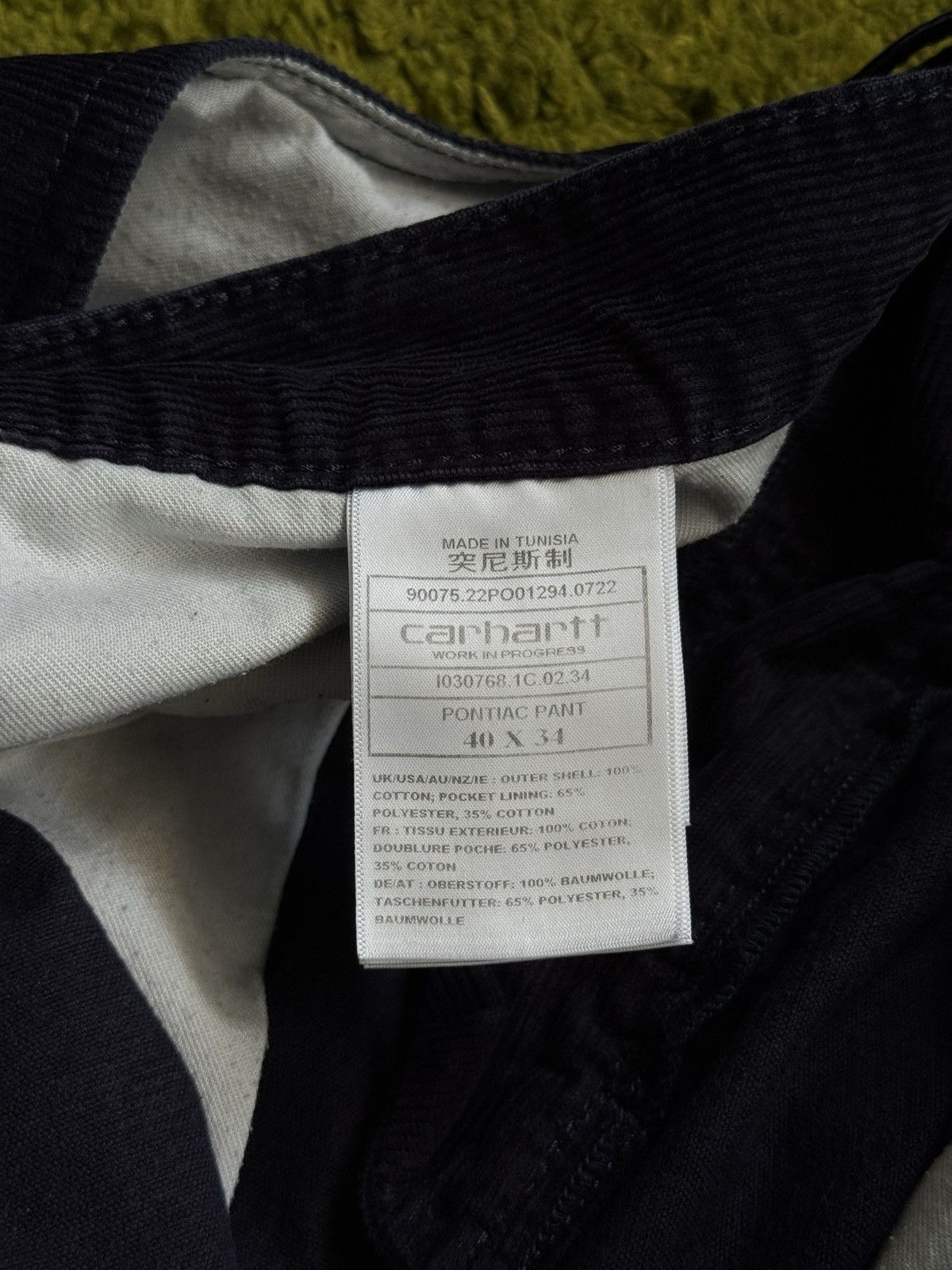 Carhartt Carhartt WIP workcore style corduroy pants Size US 40 / EU 56 - 7 Thumbnail