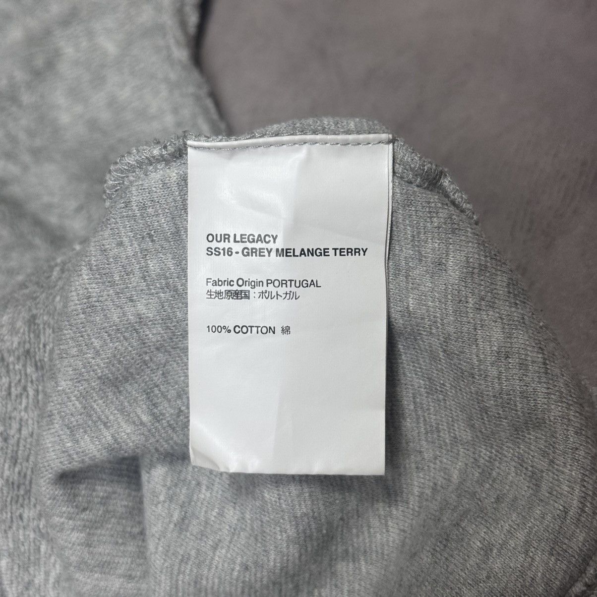 Our Legacy Our Legacy SS16 Grey Melange Terry Long Sleeve Size 48 (M) Size US M / EU 48-50 / 2 - 7 Thumbnail