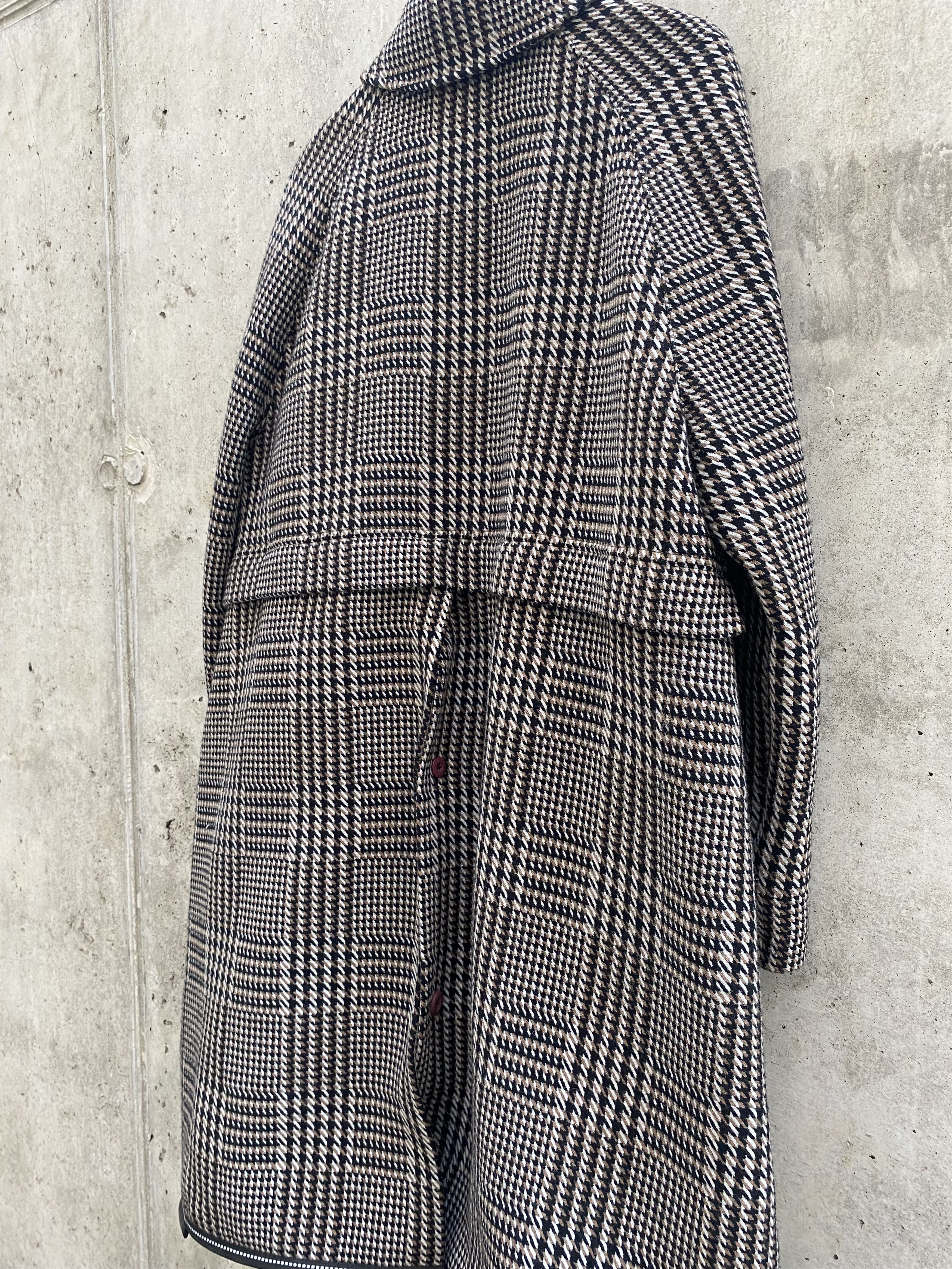 Balenciaga Balenciaga Pre-Fall 2018 Prince of Wales Check Coat Size US M / EU 48-50 / 2 - 11 Thumbnail