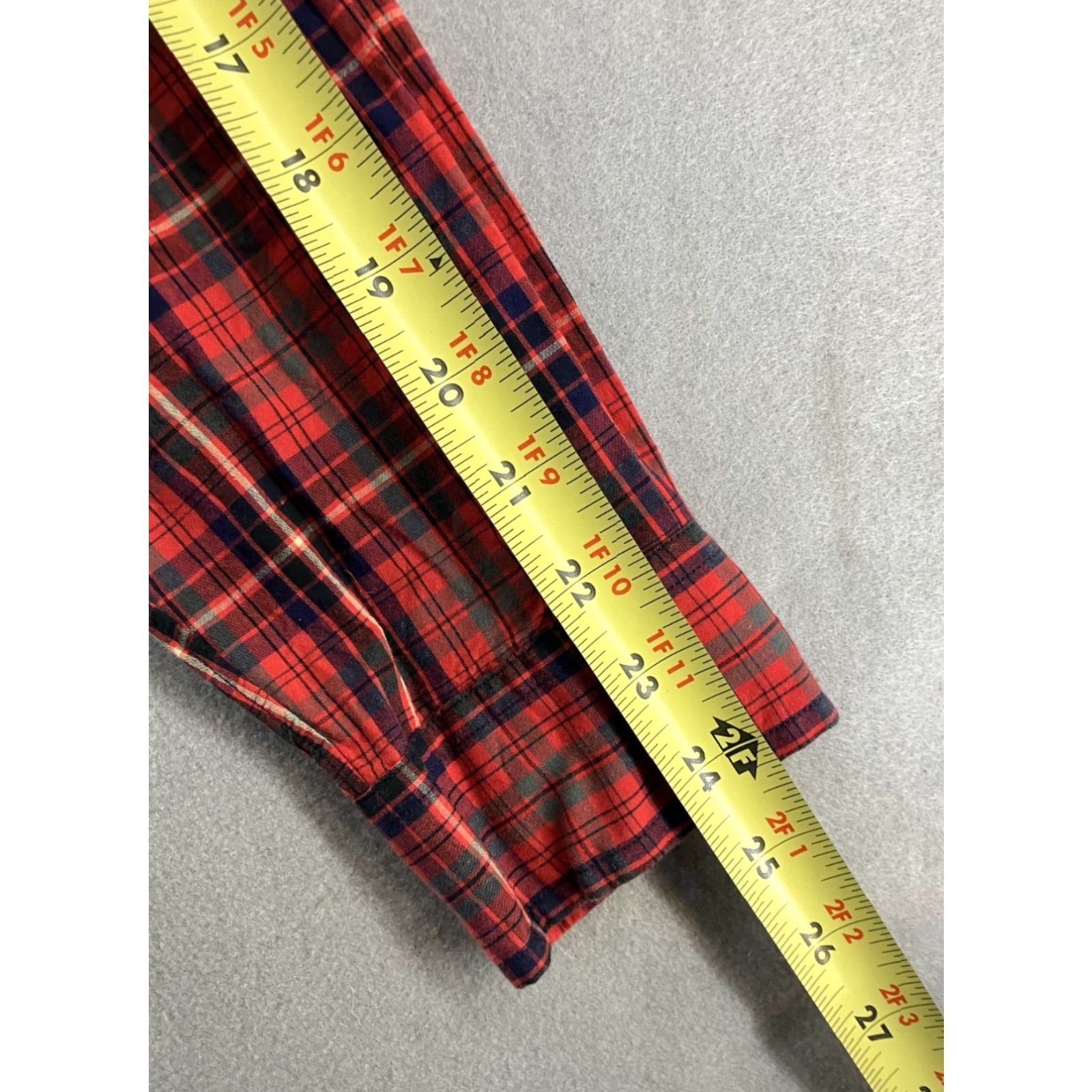Ralph Lauren Ralph Lauren Golf Men's L Red Plaid Button-Down Long Sleeve Casual Cotton Shirt Size US L / EU 52-54 / 3 - 5 Thumbnail