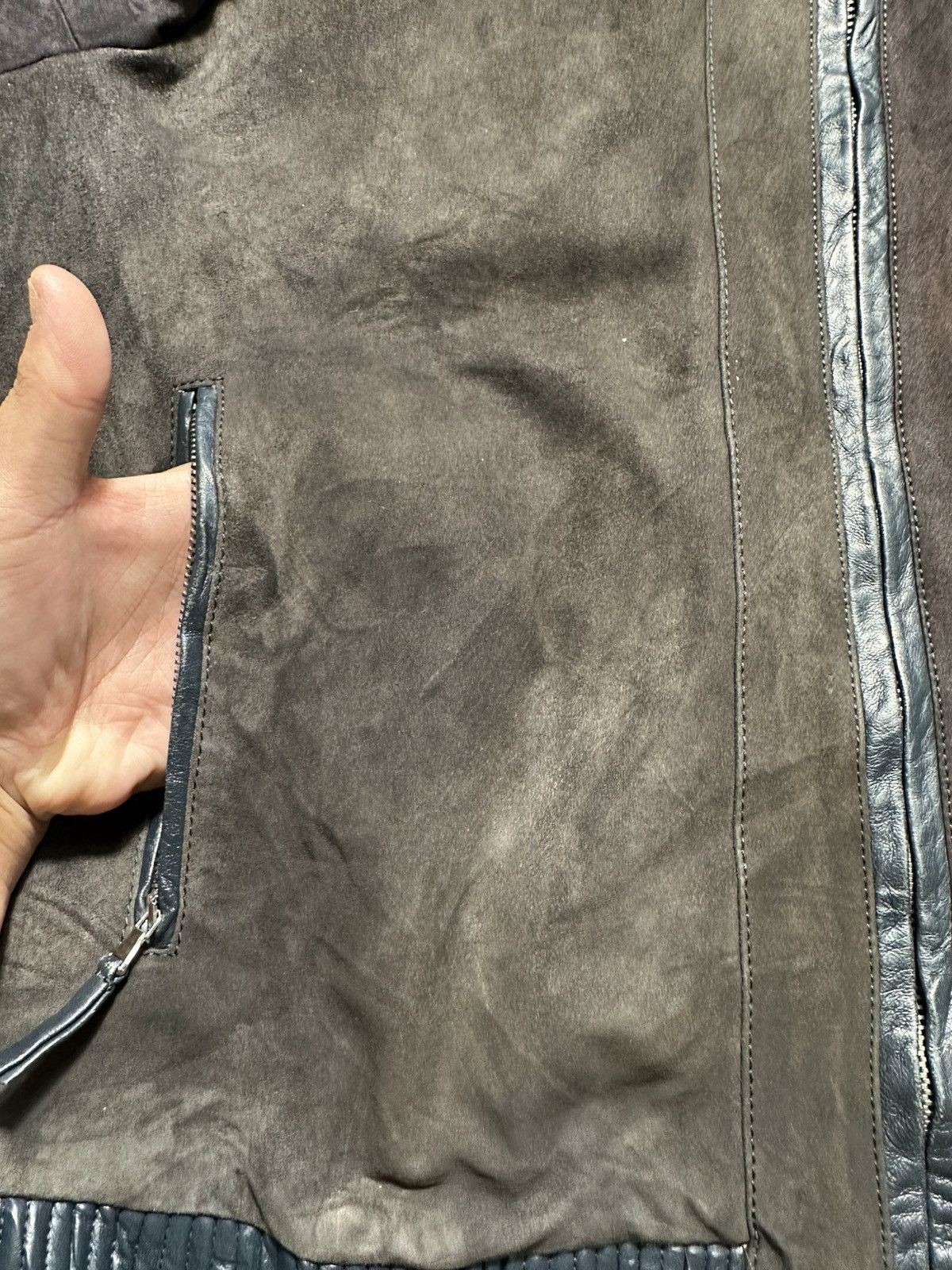 Vintage PIEROTUCCi Jacket Leather Factory since 1972 Size US L / EU 52-54 / 3 - 4 Thumbnail