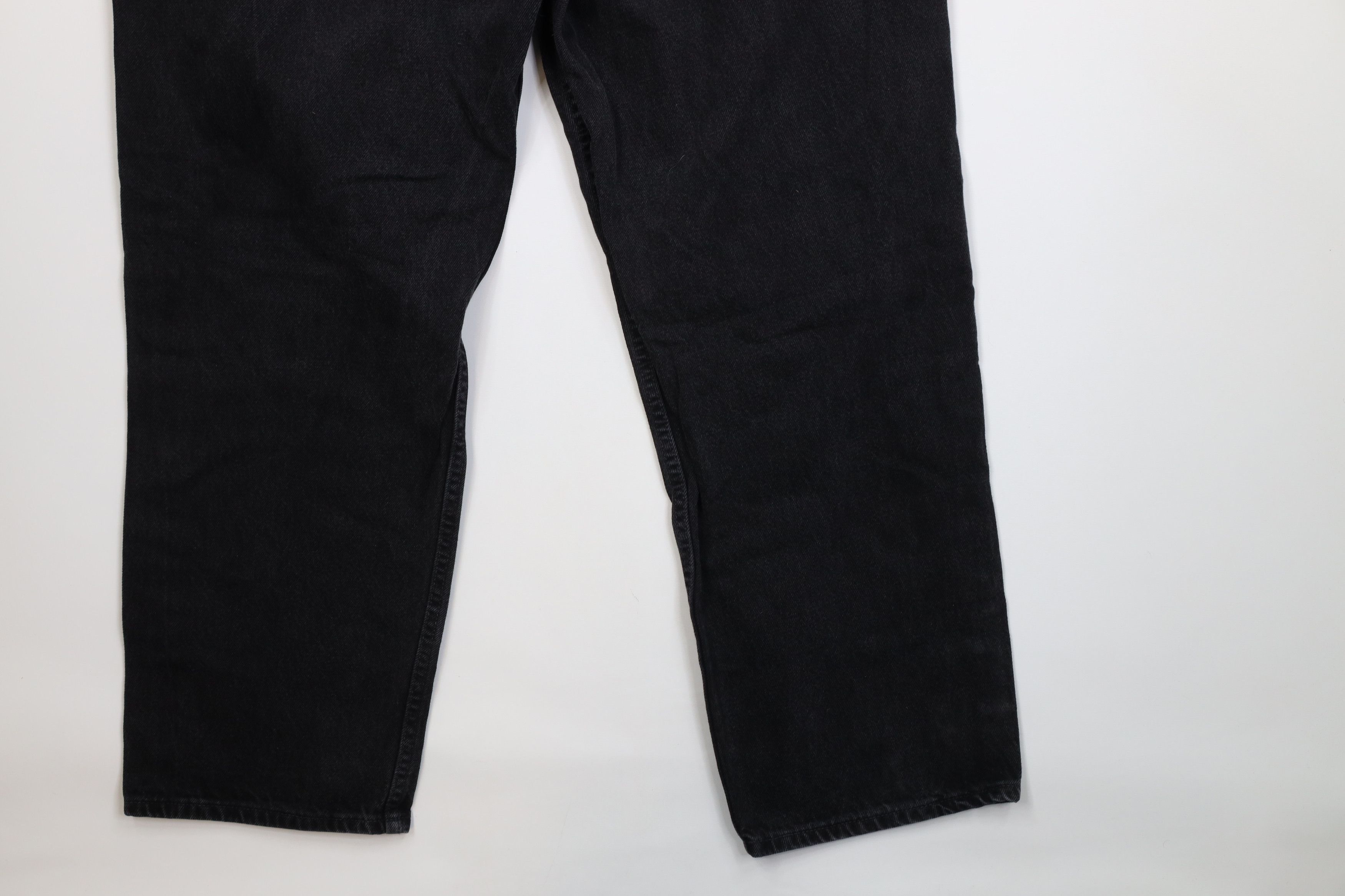Nautica Vintage 90s Nautica Baggy Fit Wide Leg Denim Jeans Black Size US 42 / EU 58 - 14 Thumbnail