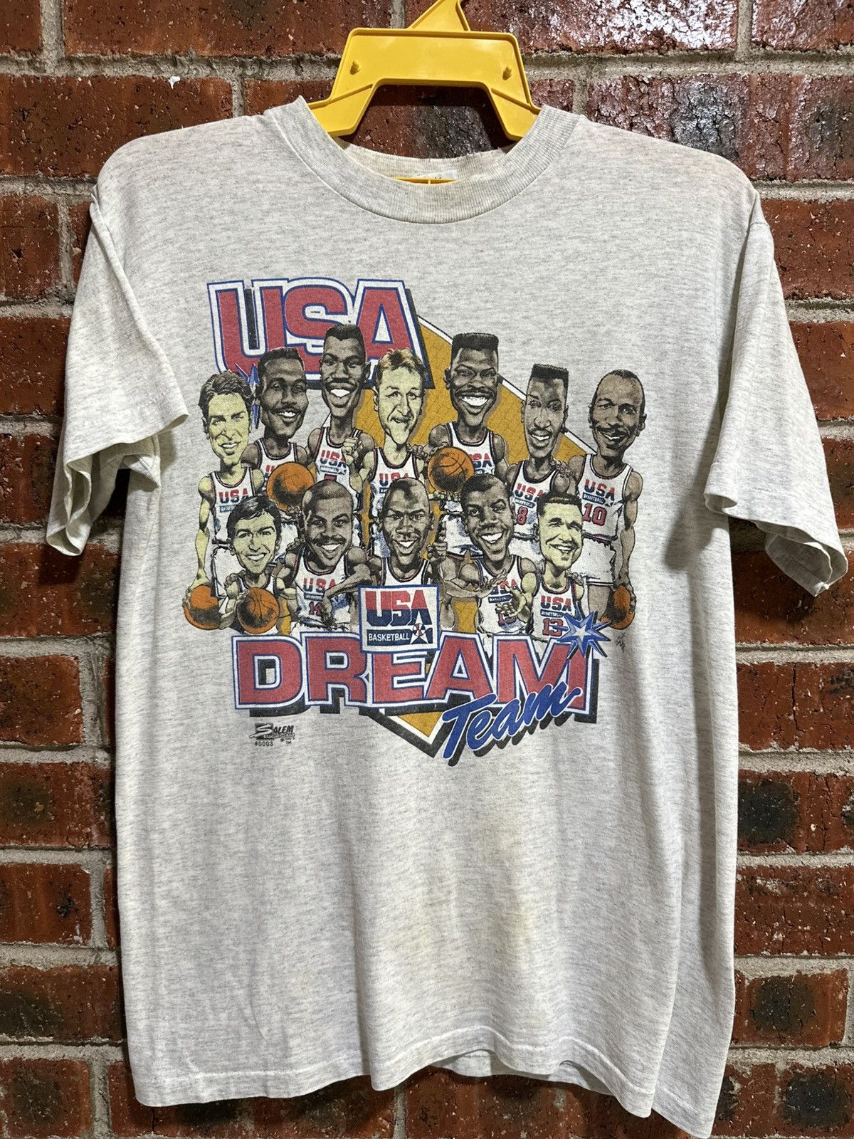 NBA Thrashed Dream Team Nba Faded Tee Size US S / EU 44-46 / 1 - 1 Thumbnail