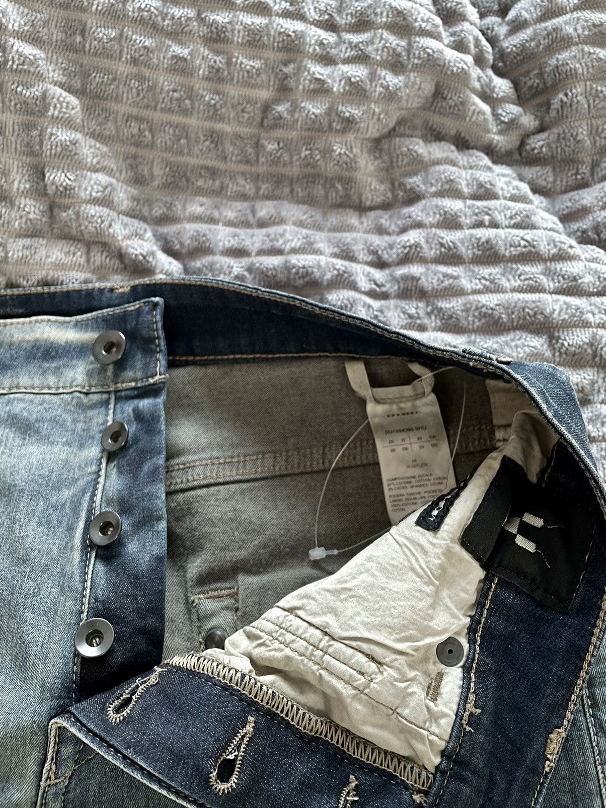 Rick Owens Rick Owens Drkshdw Lightweight Detroit Cut Cropped Jeans Size US 29 - 5 Thumbnail