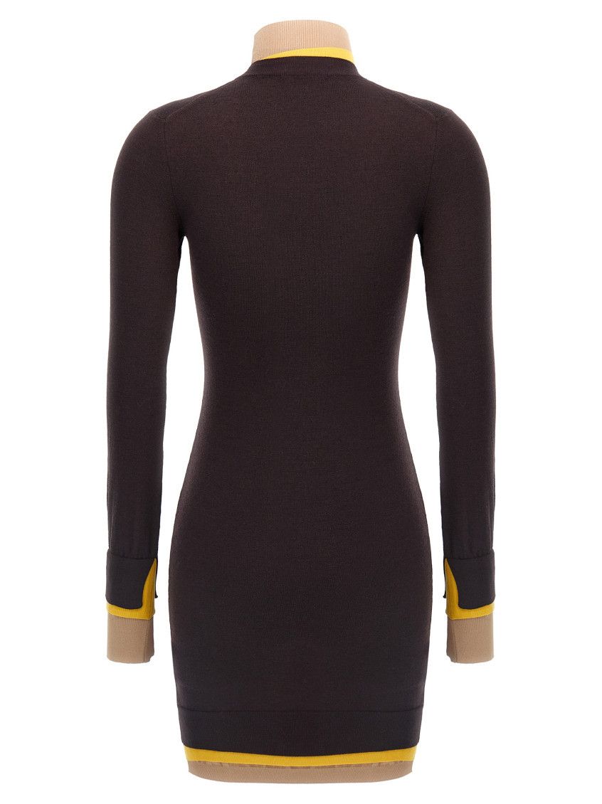 Fendi o1loc1c0426 Dress in Brown Size XL / US 12-14 / IT 48-50 - 2 Thumbnail