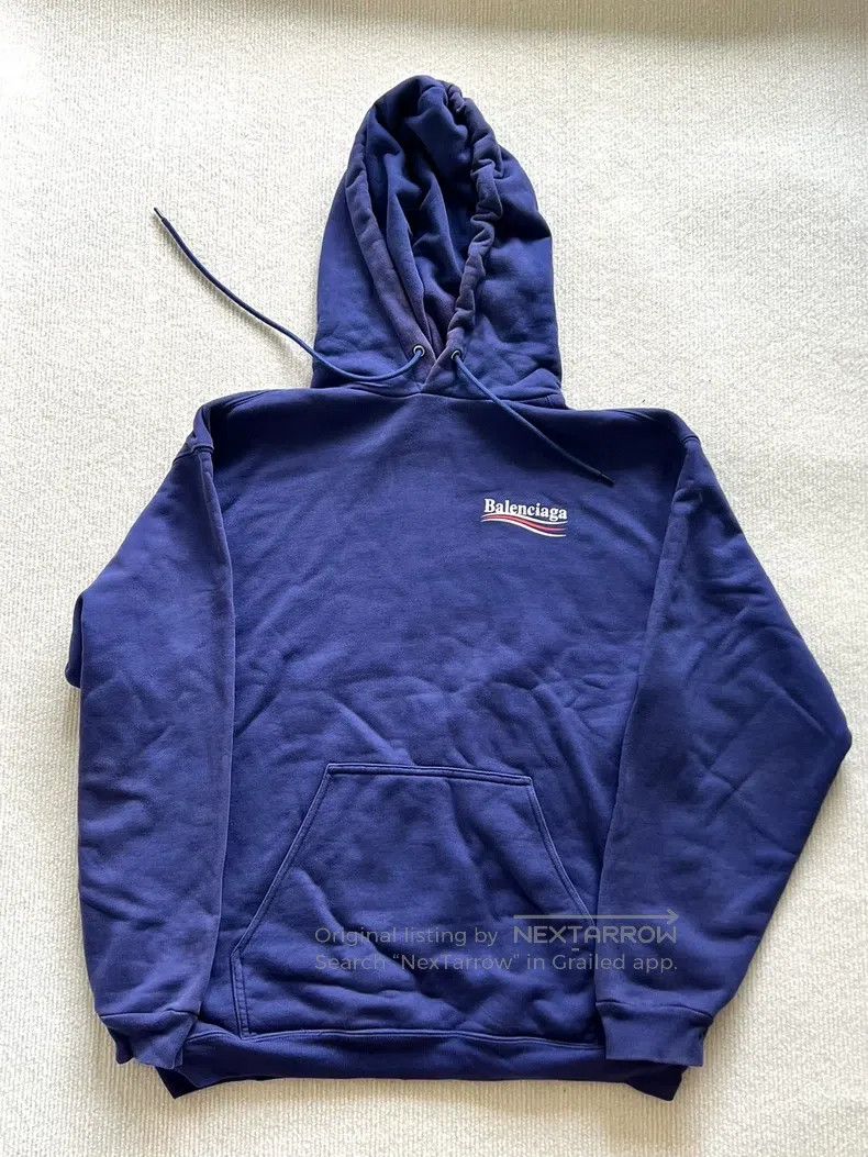 Balenciaga Balenciaga Original Wave Hoodie Size US S / EU 44-46 / 1 - 1 Thumbnail