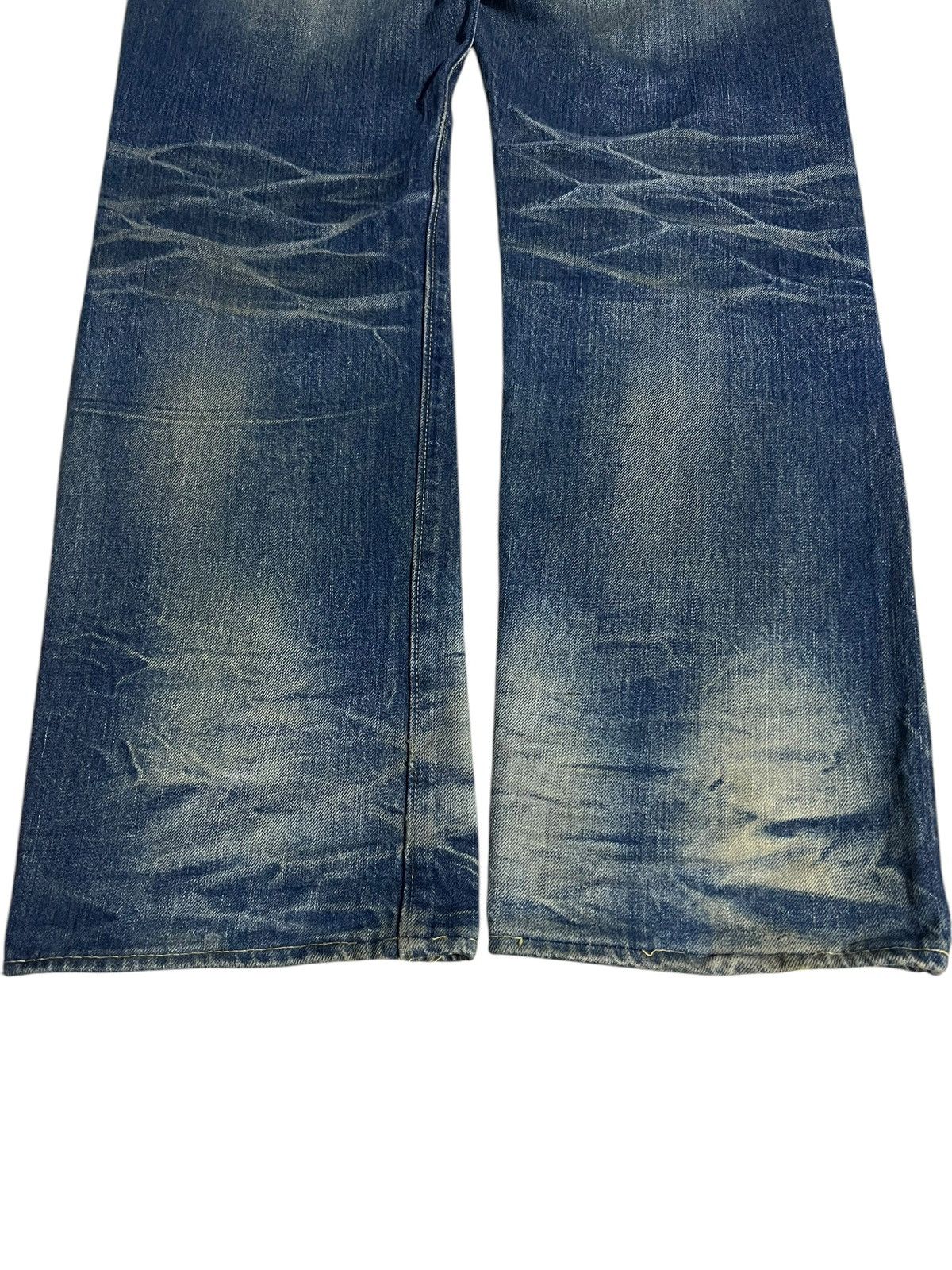 Sugar Cane VINTAGE SUGAR CANES LOT 901 DISTRESS SELVEDGE JEANS Size US 31 - 9 Thumbnail