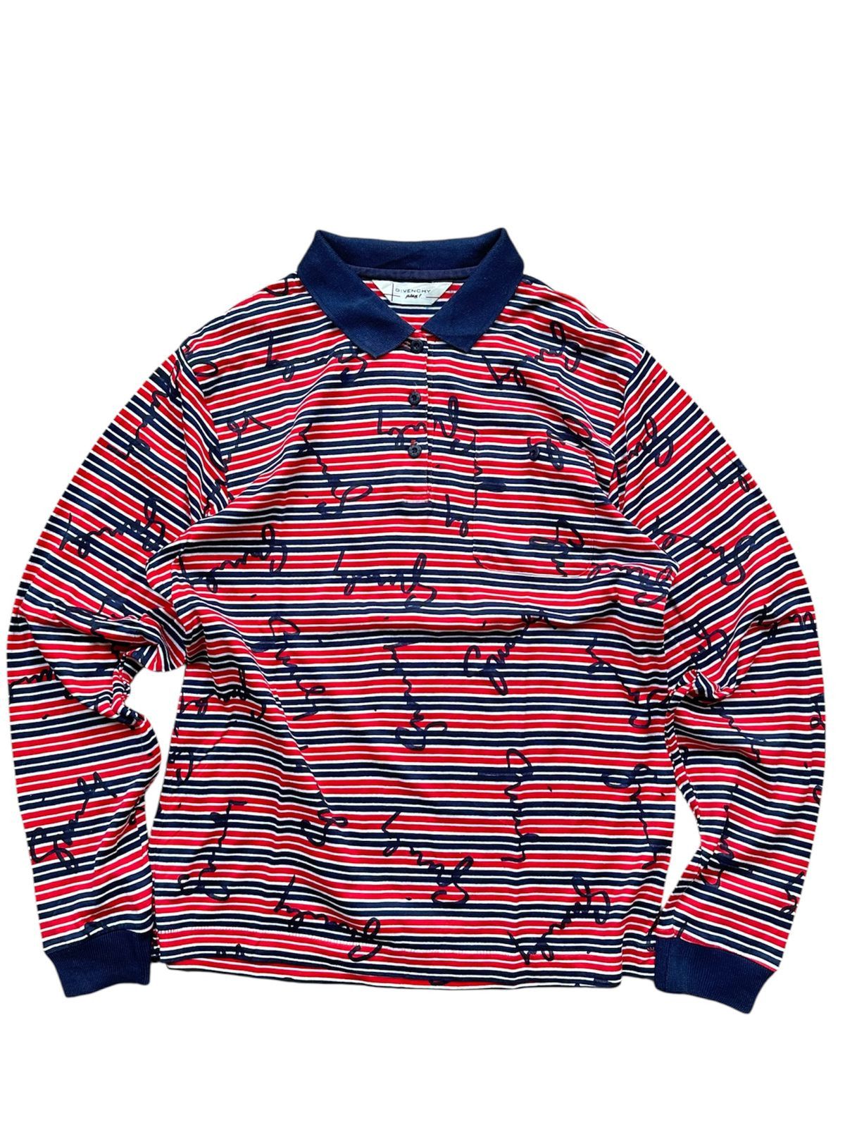 Givenchy givenchy play long sleeve polo shirt signature Size S / US 4 / IT 40 - 1 Thumbnail
