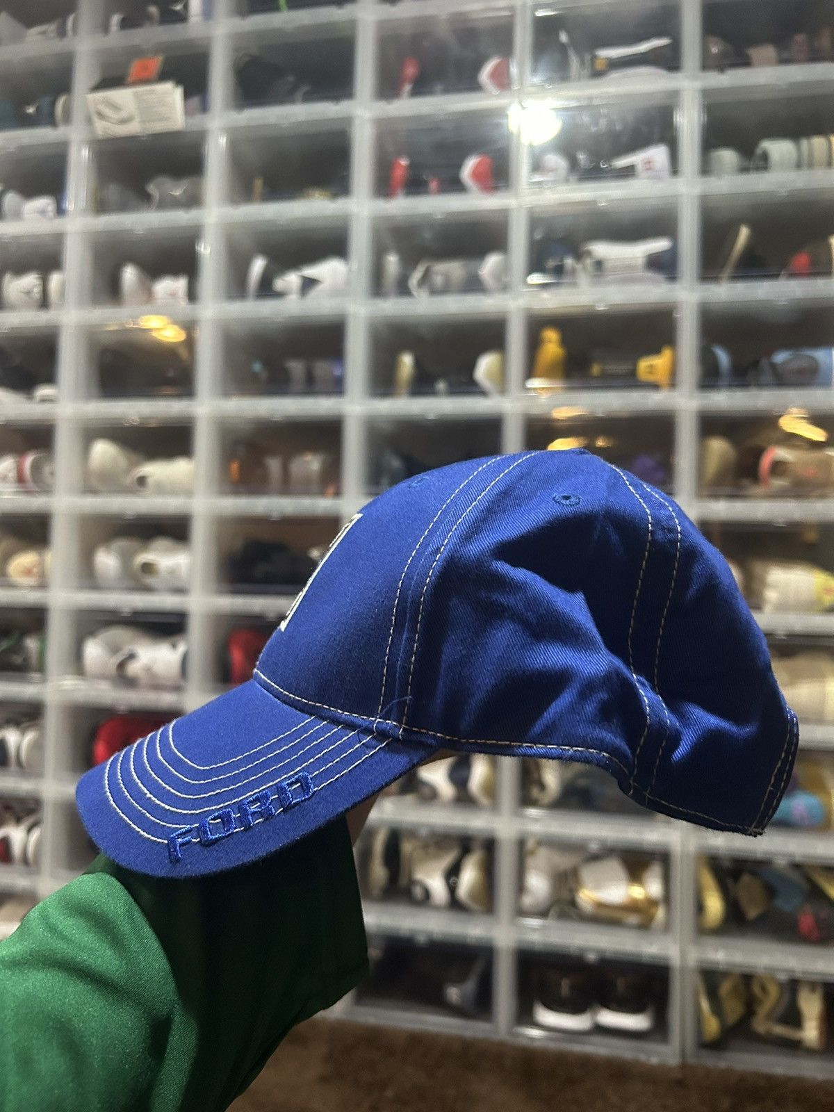 Ford × Vintage Vintage Ford Built tough Hat ! Size ONE SIZE - 3 Thumbnail