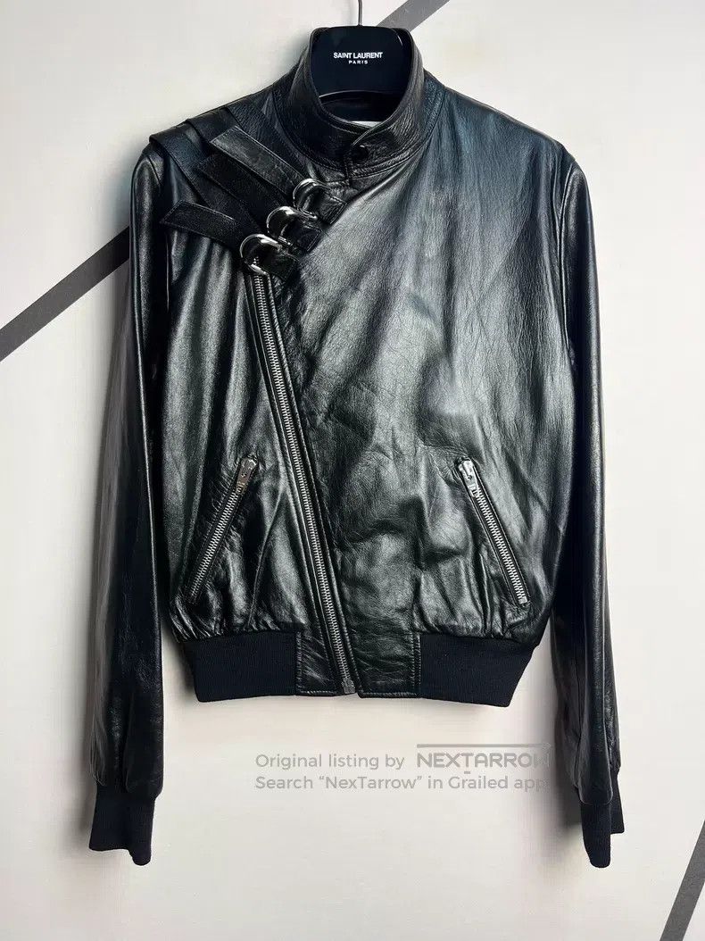 Celine Celine Triple Ring Buckle Sheepskin Leather Jacket Size 46 Size US S / EU 44-46 / 1 - 1 Thumbnail