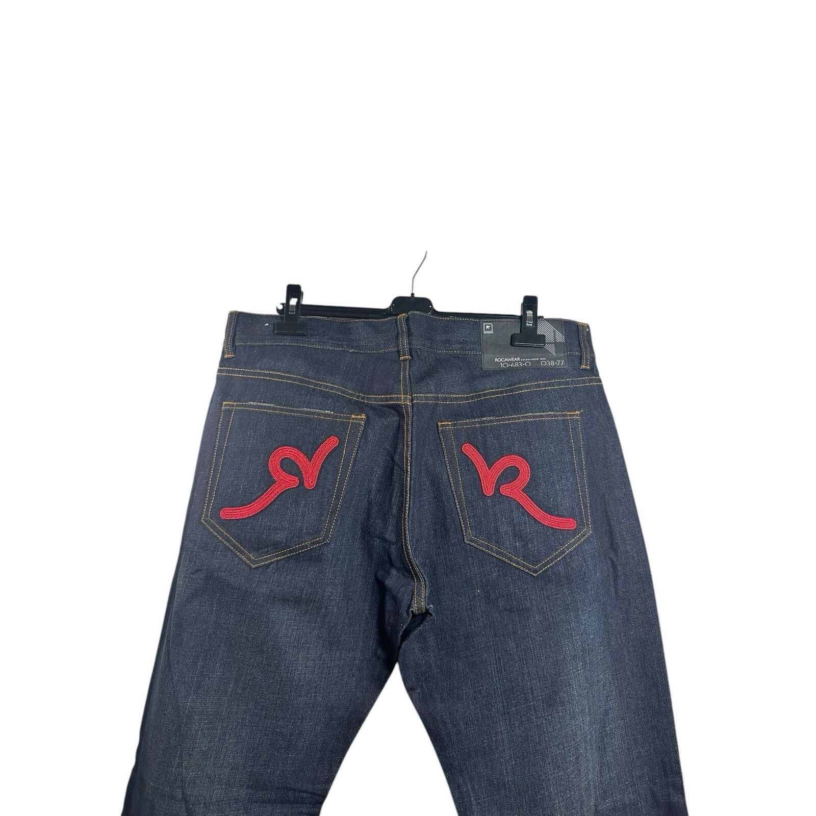 Rocawear Vintage Y2K Rocawear Jeans Mens Denim Baggy Hip Hop Indigo W Size US 38 / EU 54 - 4 Thumbnail