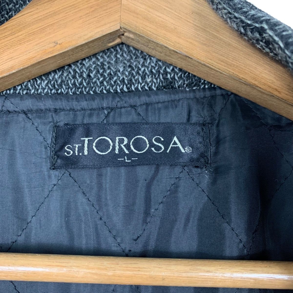 Japanese Brand ST. TOROSA Motif Design Cardigan Casual Jacket #2174-C96 Size US L / EU 52-54 / 3 - 15 Thumbnail