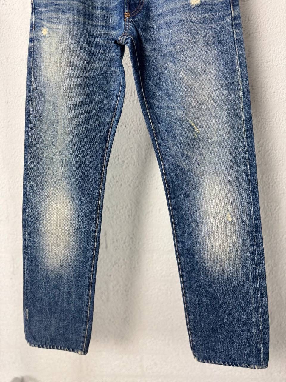 Dior Dior Hedi Slimane Distressed Denim Pants Size US 31 - 8 Thumbnail
