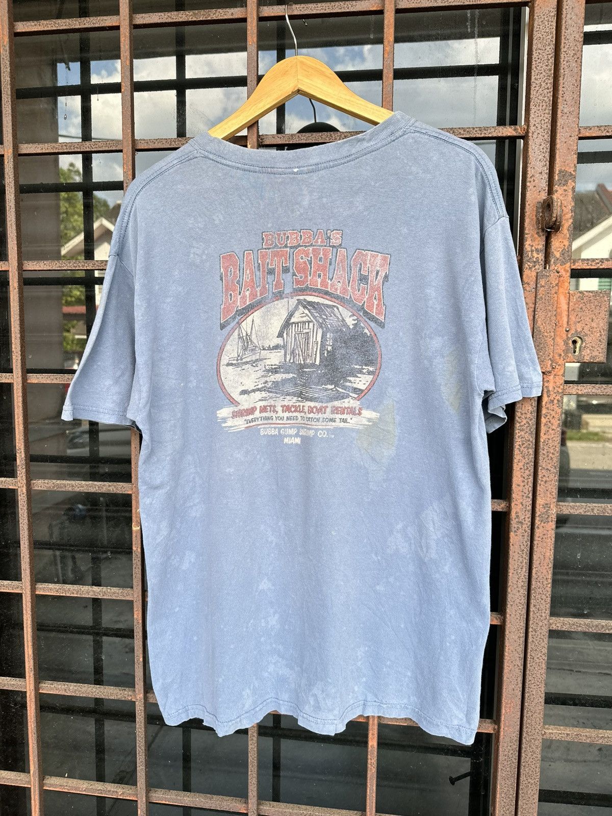 Vintage Thrashed Boxy Fit Faded Distressed Shirt ERD GRUNGE Size US L / EU 52-54 / 3 - 7 Thumbnail