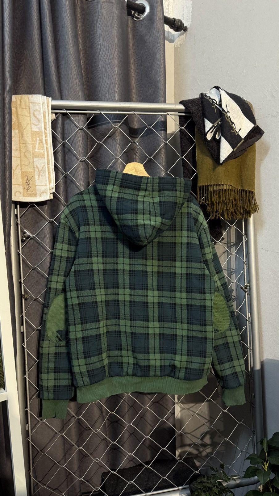 Lacoste LACOSTE 4 WINTER HOODED JUMPER PLAID Size US M / EU 48-50 / 2 - 4 Thumbnail