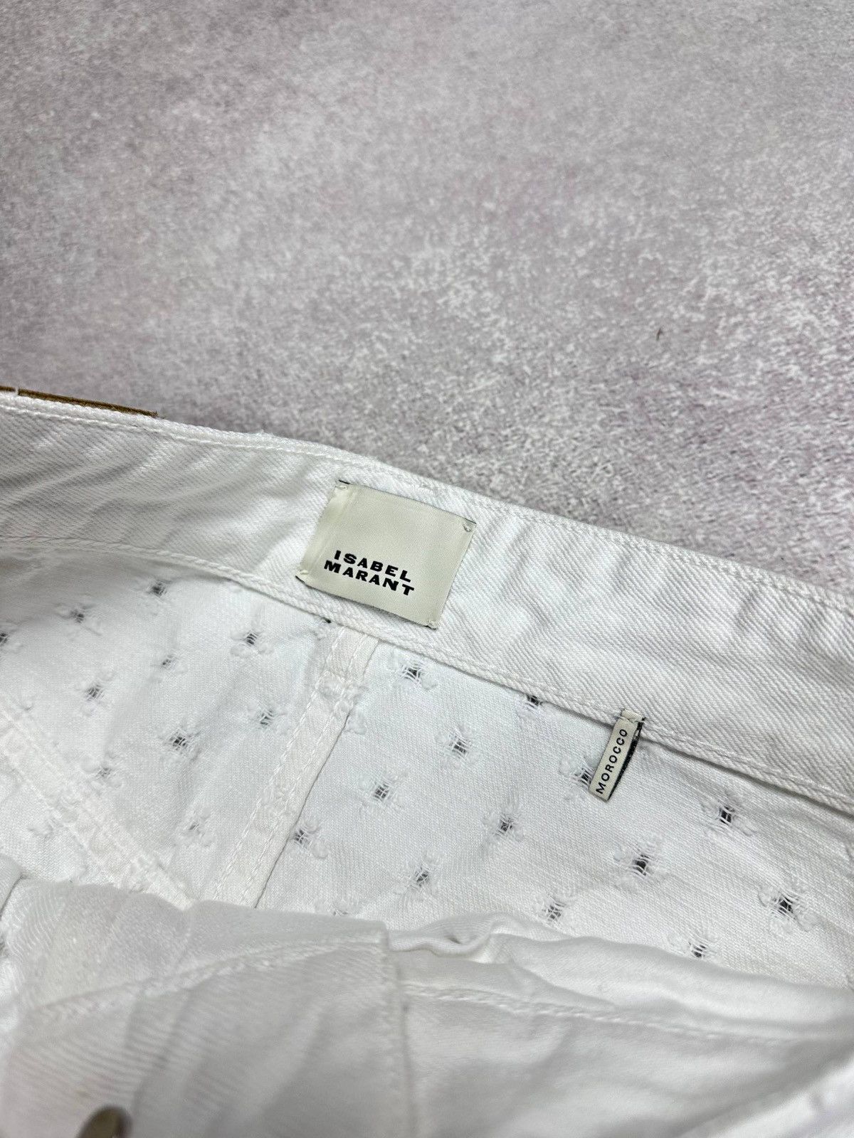 Isabel Marant Isabel Marant Alvira Trousers Womans Rare 34 Flared White Size 26" / US 2 / IT 38 - 6 Thumbnail