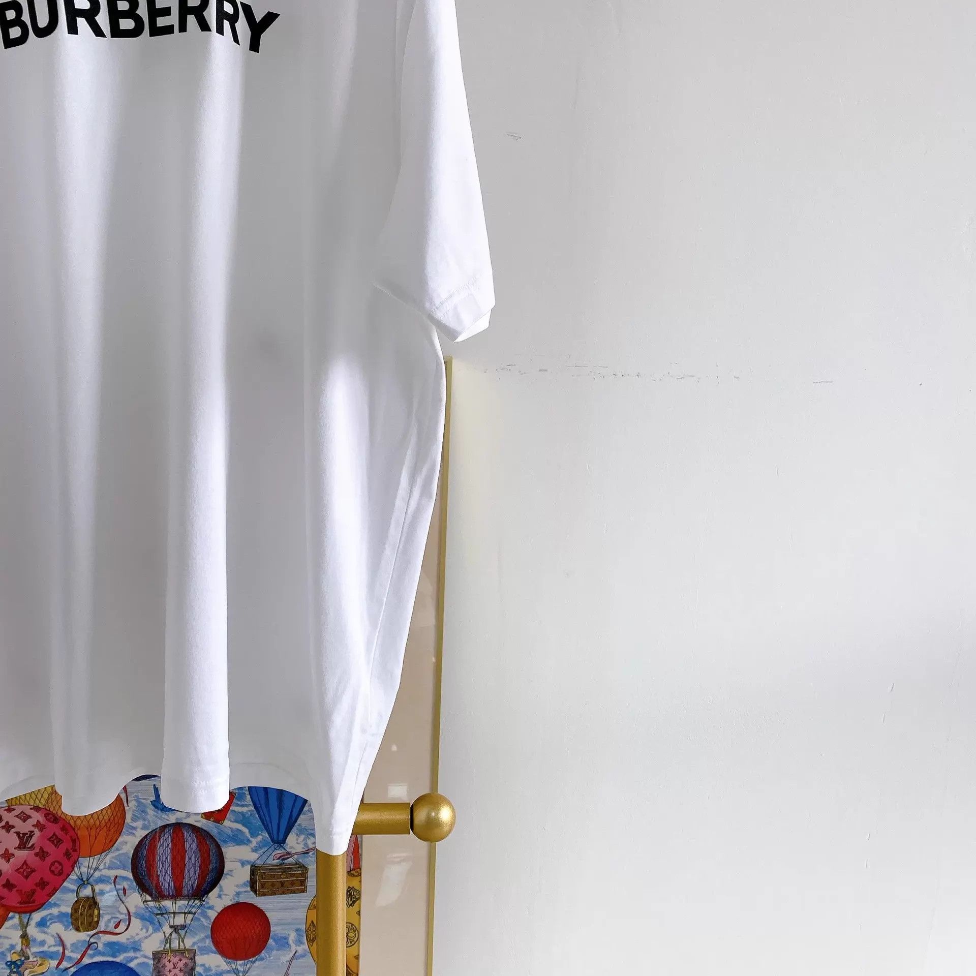 Burberry Burberry white logo T-shirt M Size US M / EU 48-50 / 2 - 4 Thumbnail